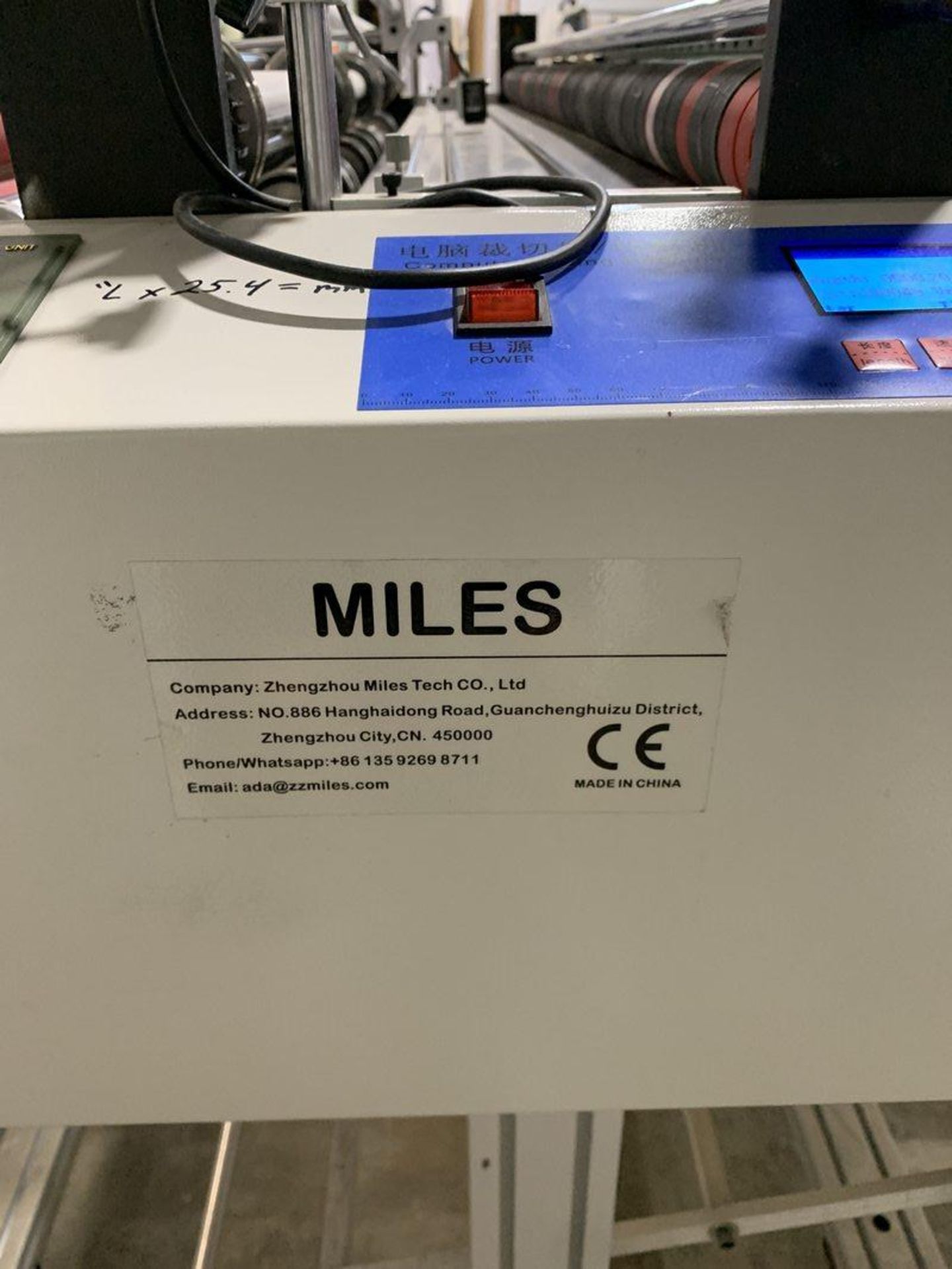 Miles 62" Slitter/Sheeter - Image 2 of 7