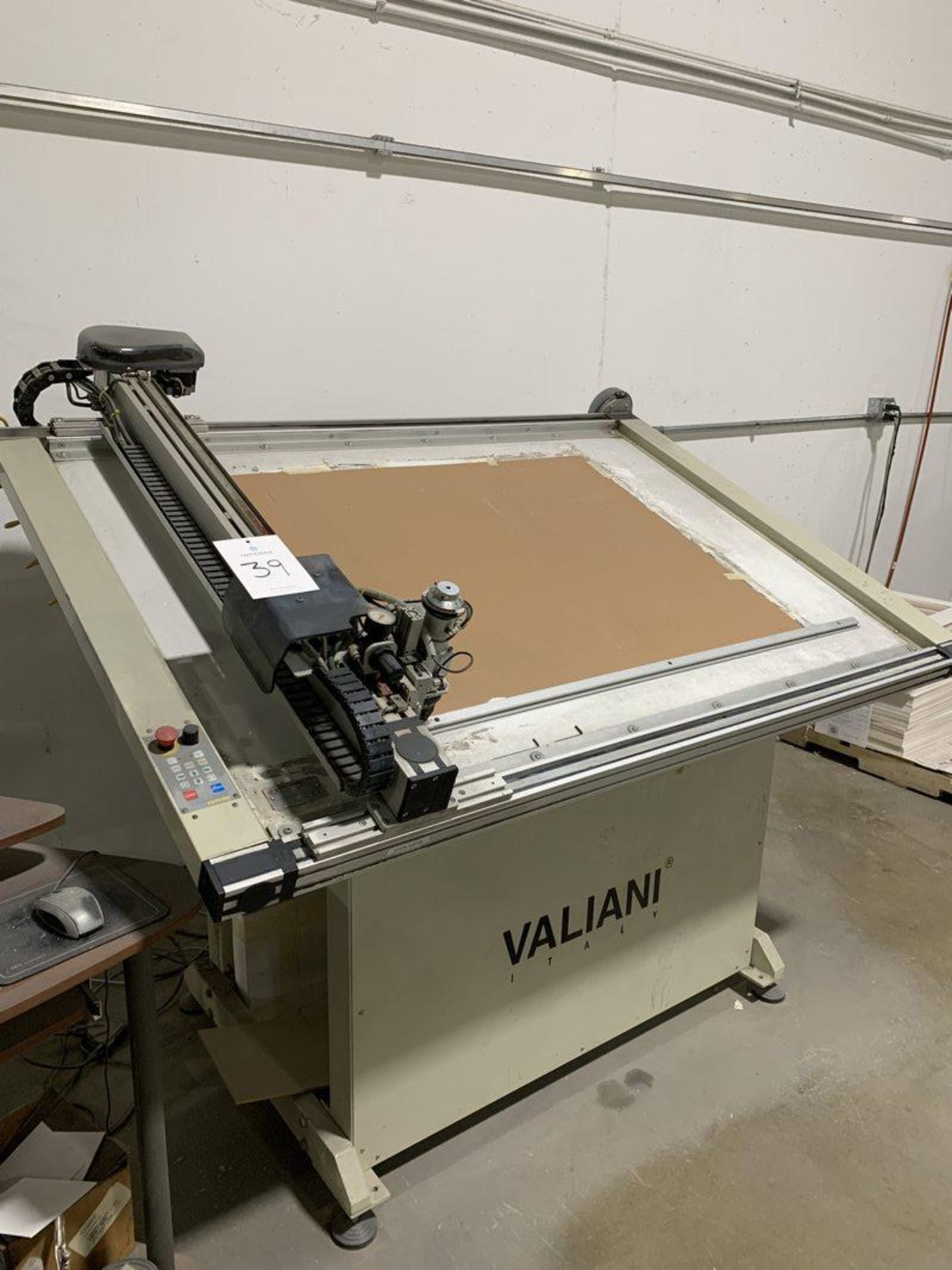 Valiani Future Plus Mat Cutter, S/N 1107027, 2007