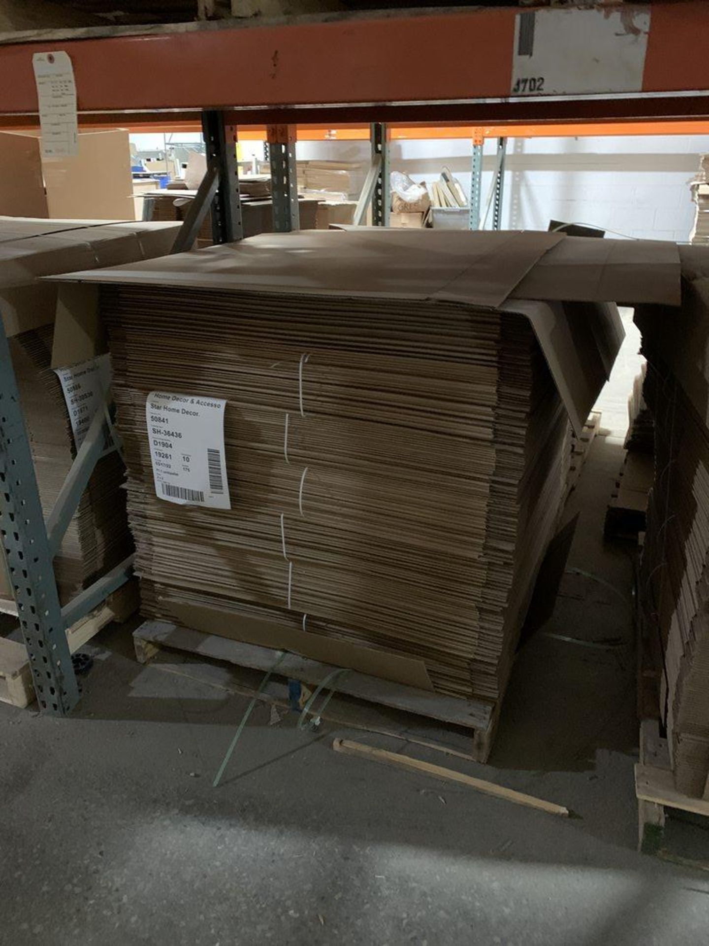 Lot of (42) Skids of Corrugated Boxes - Image 8 of 24