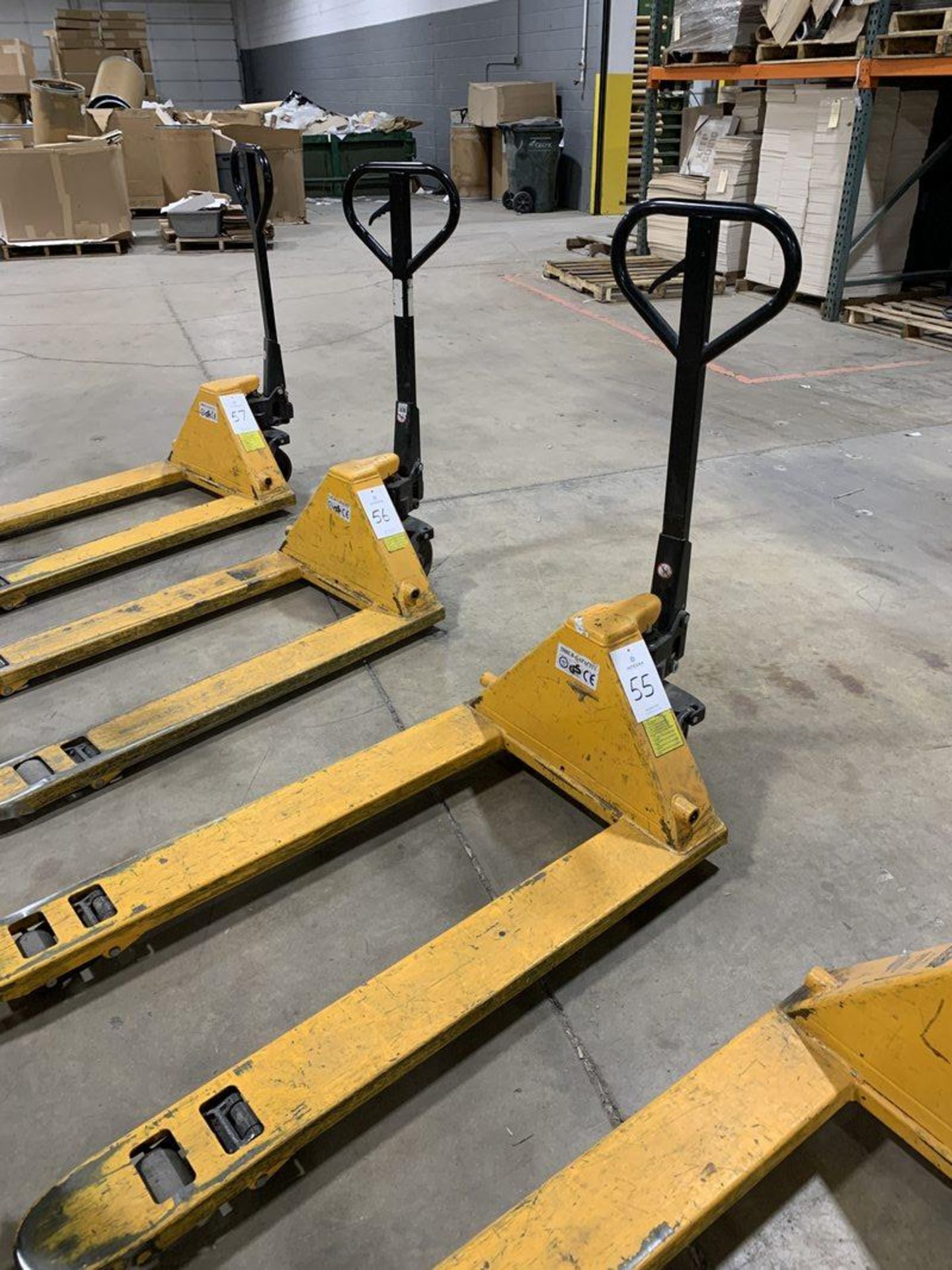 Uline H-1043 5,500 Lb. Pallet Jacks