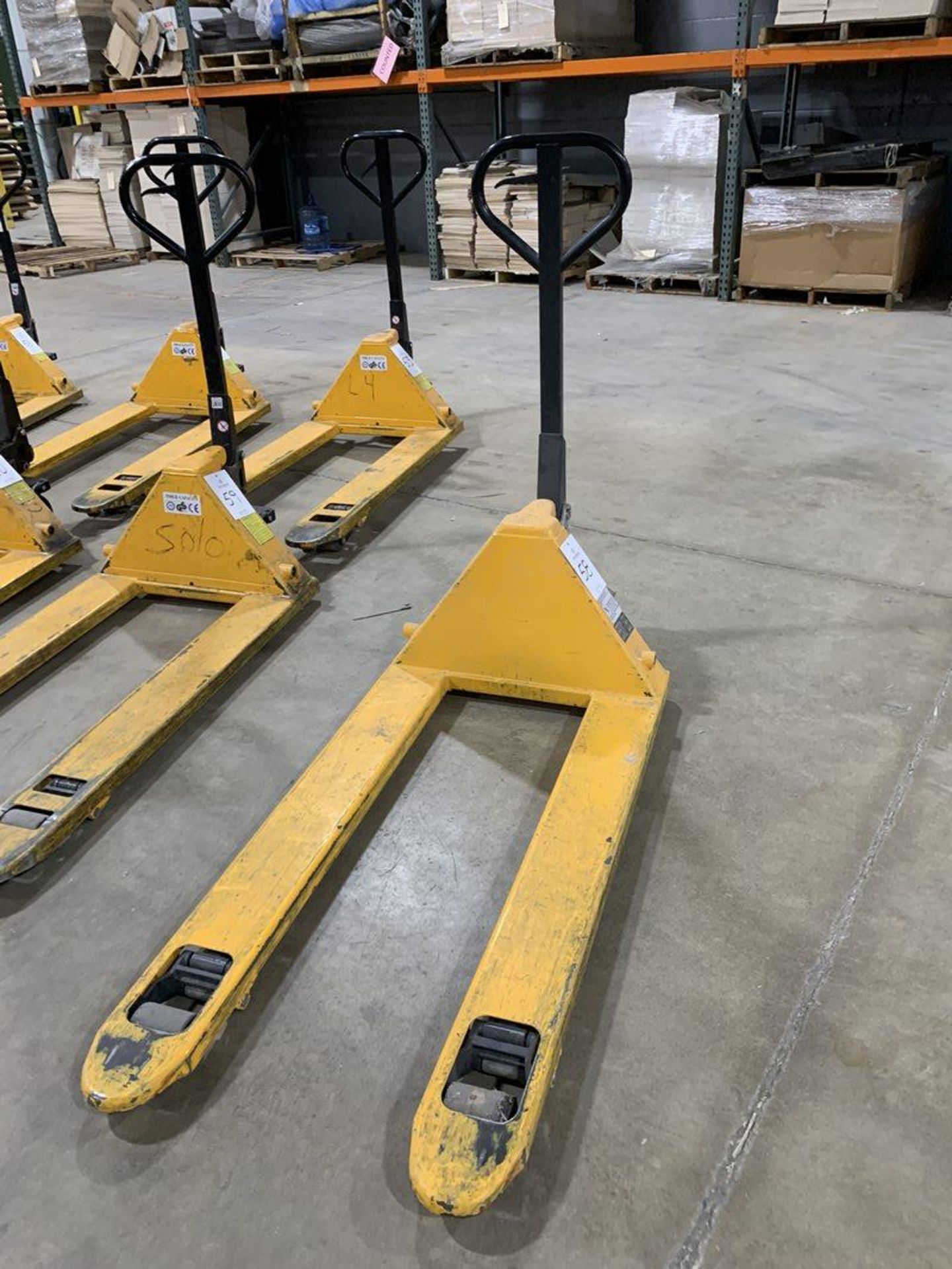 Uline H-1043 5,500 Lb. Pallet Jacks