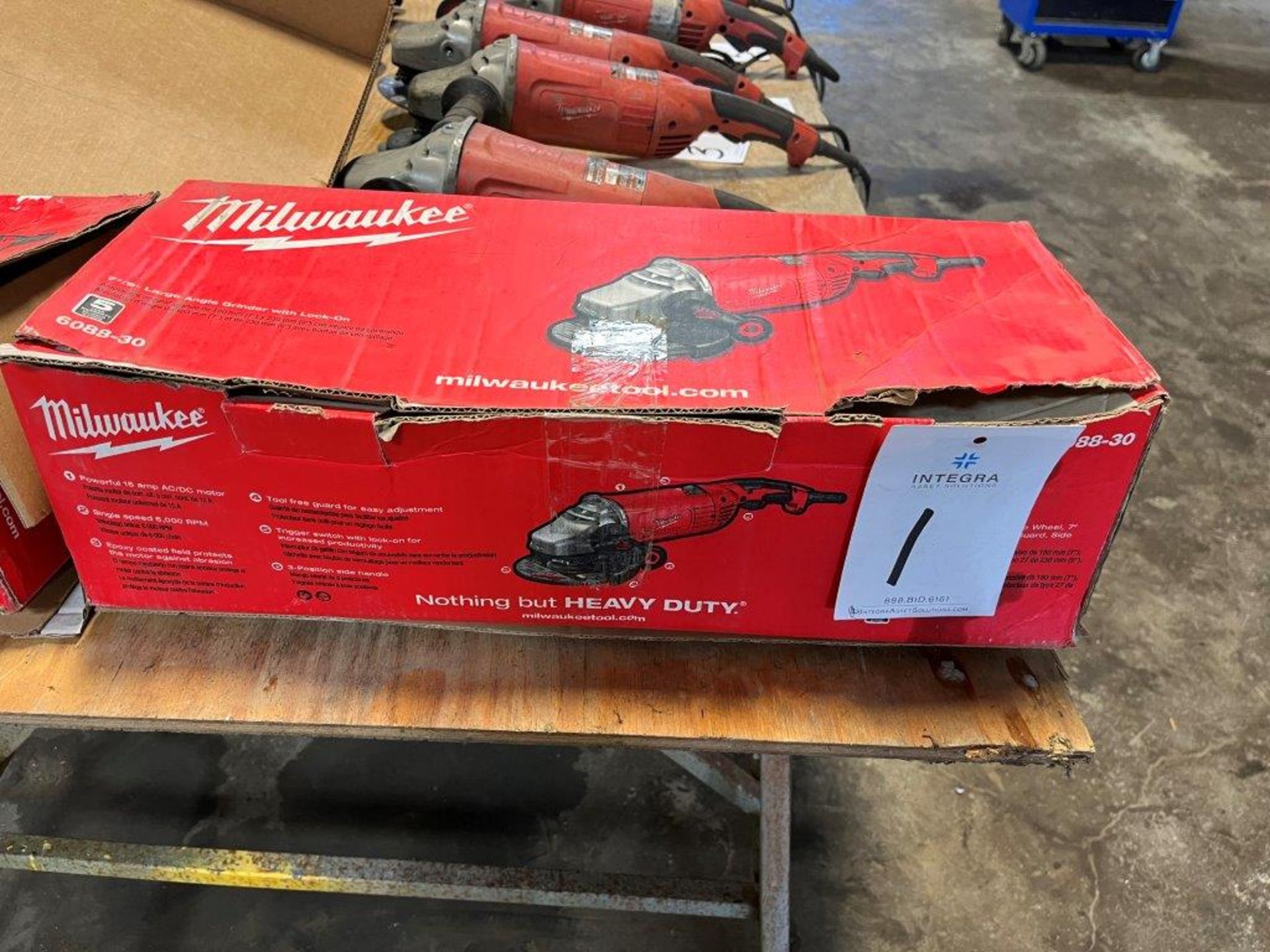 New, Milwaukee 7/9" Angle Grinder