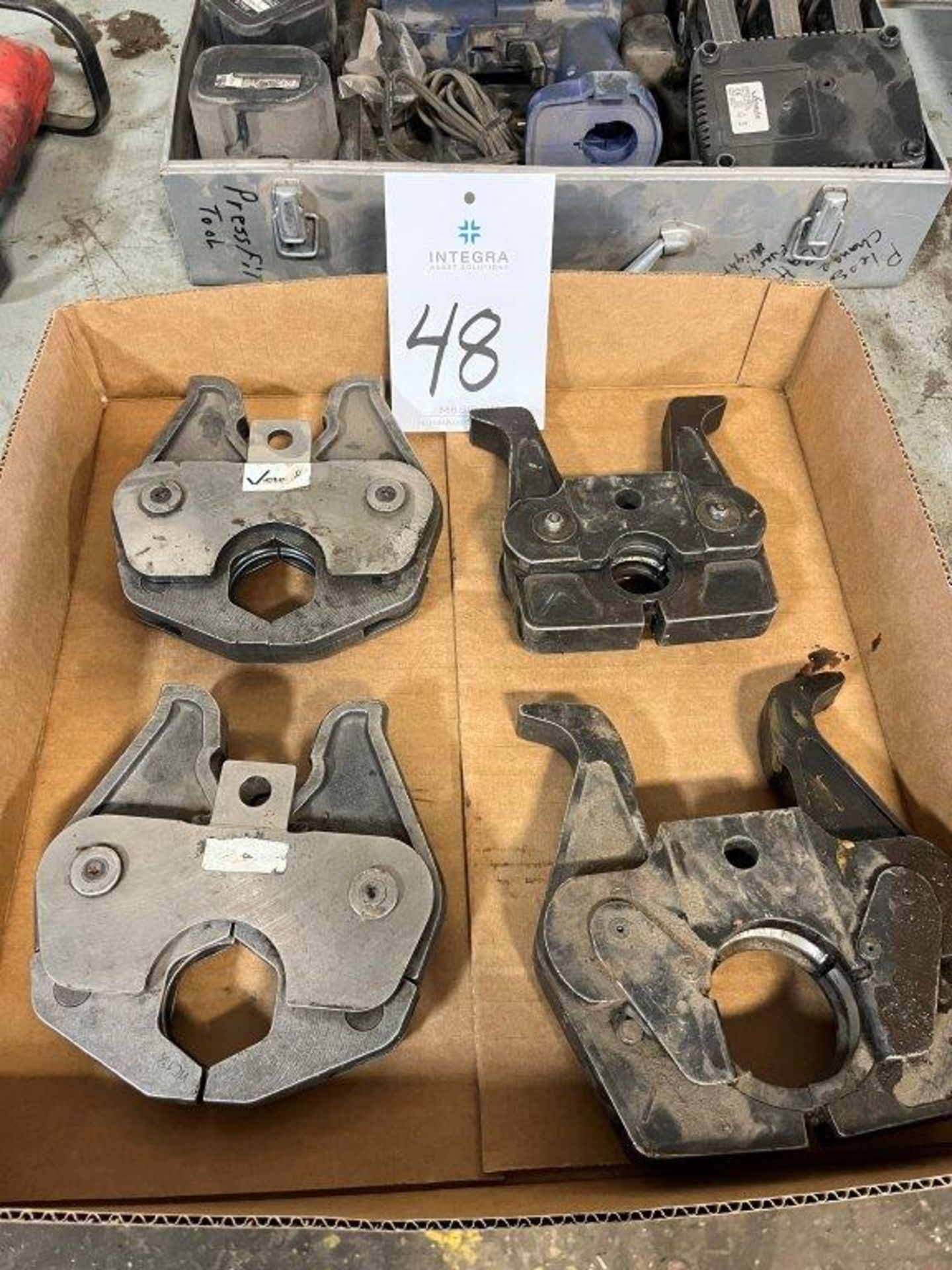 (4) Assorted Victaulic Press fit Tooling