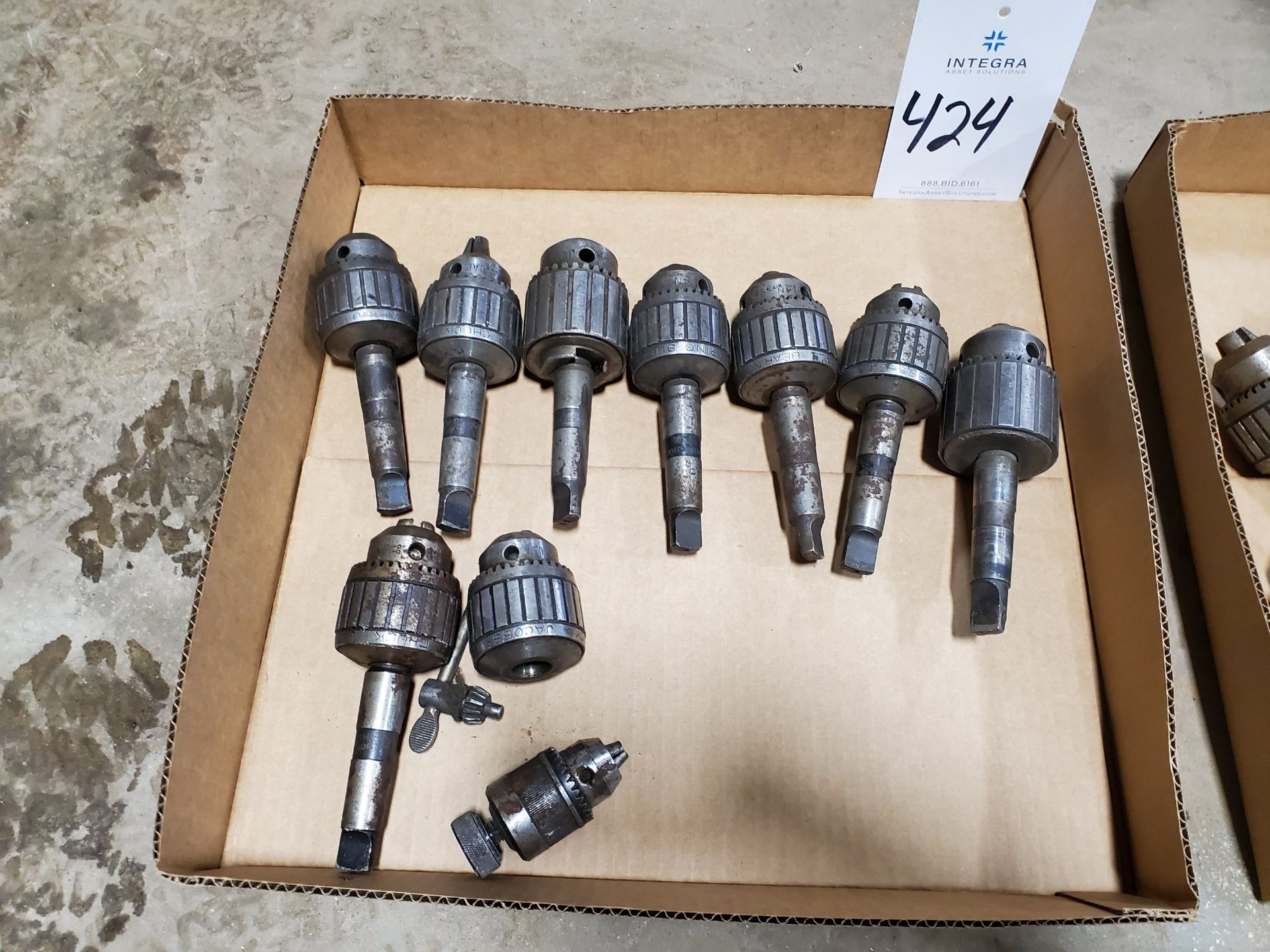 (10) Assorted Drill Chucks