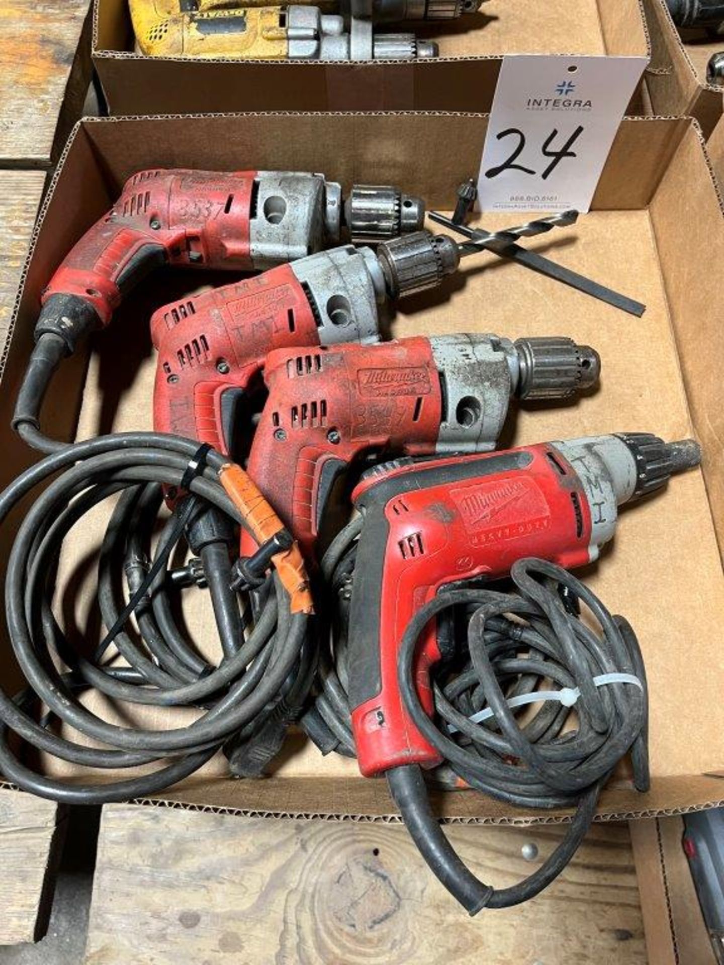 (3) Milwaukee Electric 1/2" Drill