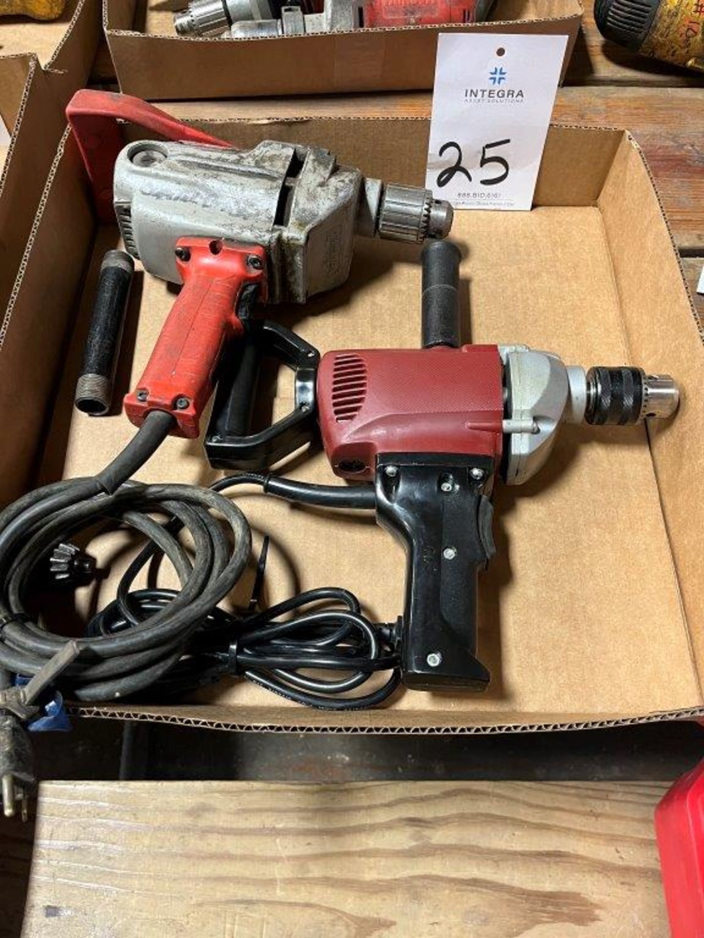 (2) Assorted Electric 1/2" Drills