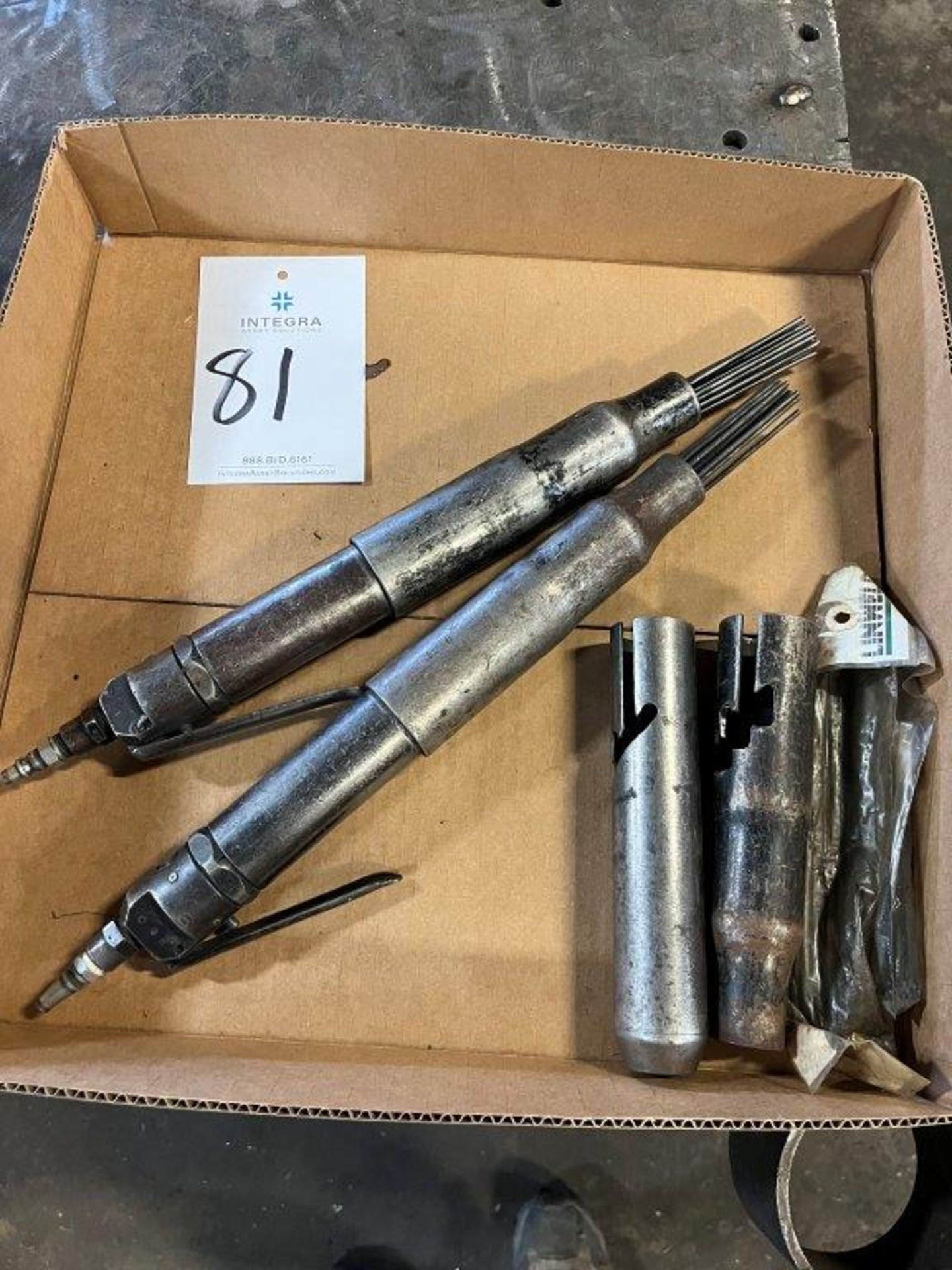 (2) Assorted Pneumatic Needle Scalers