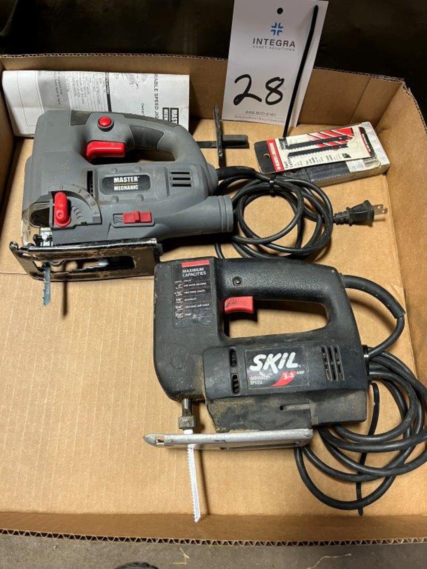 (2) Assorted Electric Jig Saws