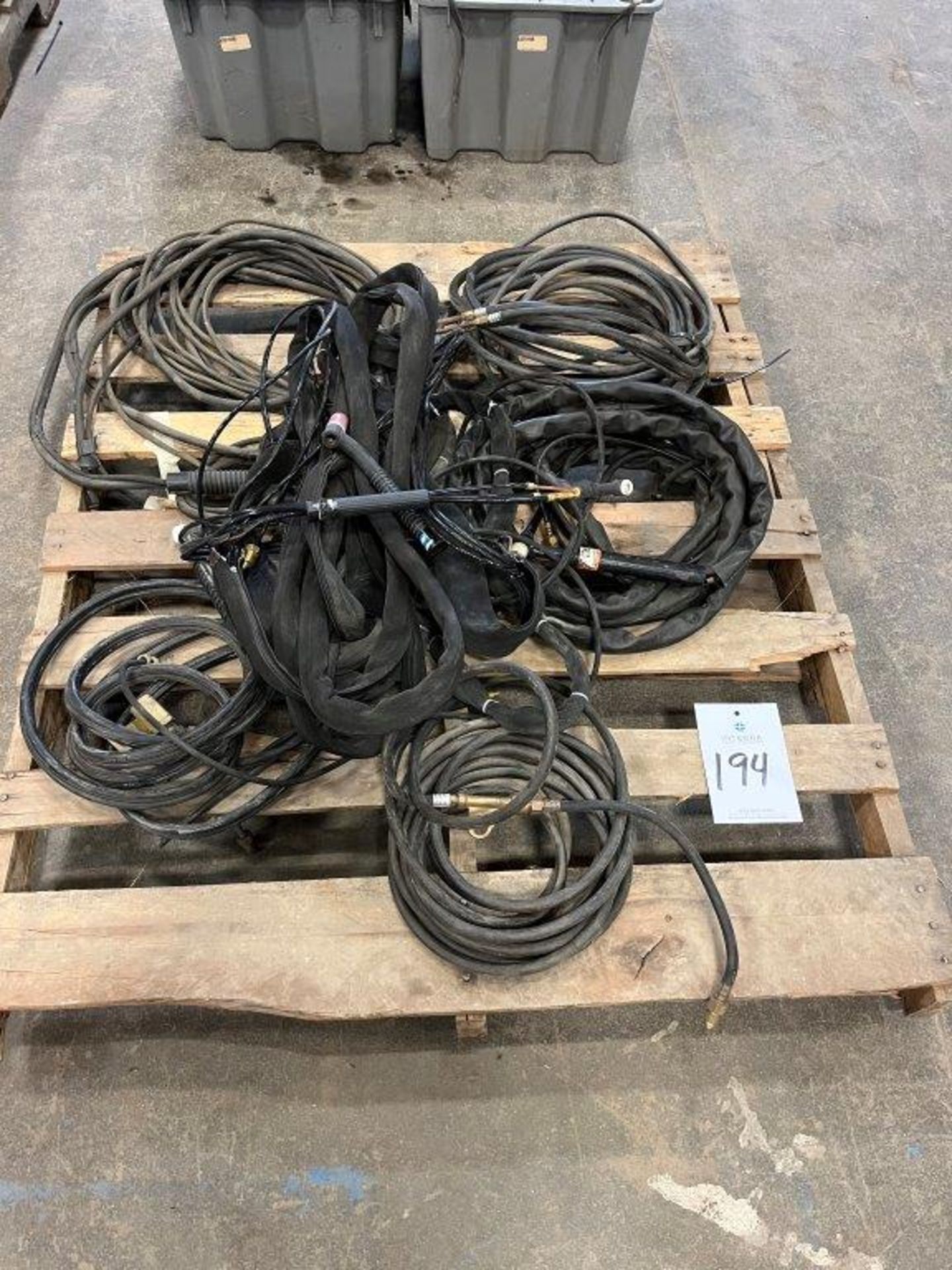 Lot of Assorted TIG Welding Guns and Leads