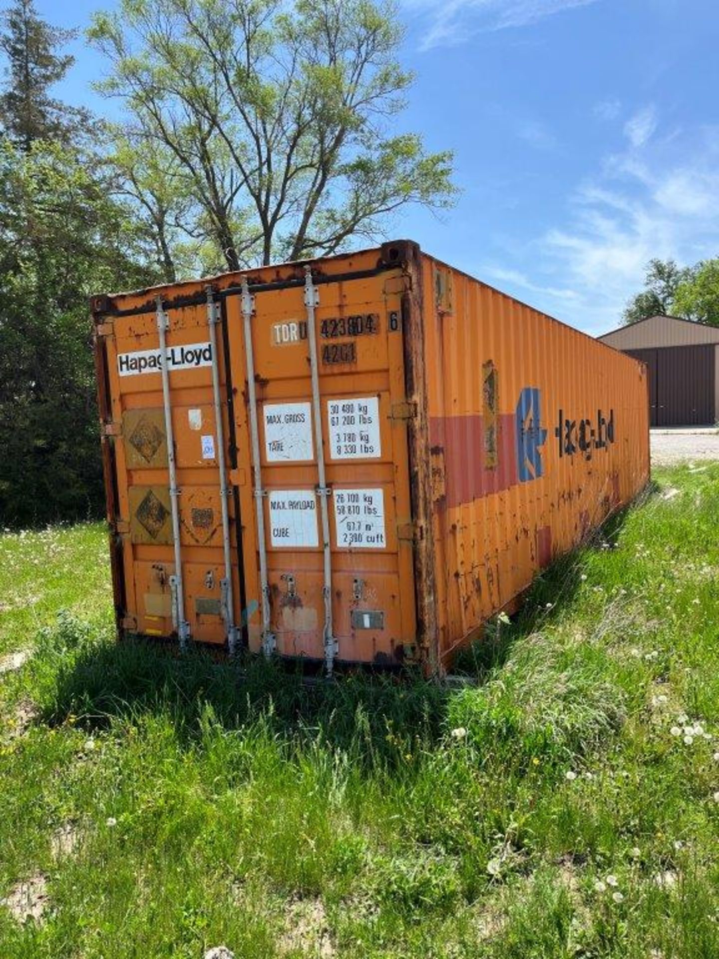 40' Conex Container with Contents