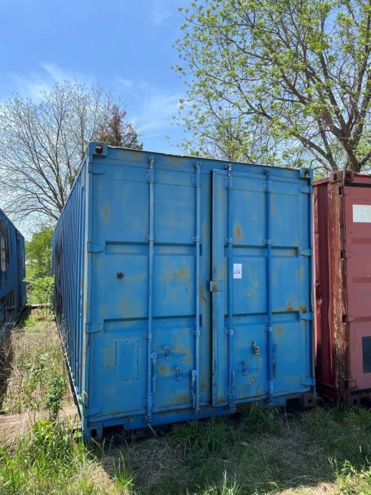 40' Conex Container with Contents