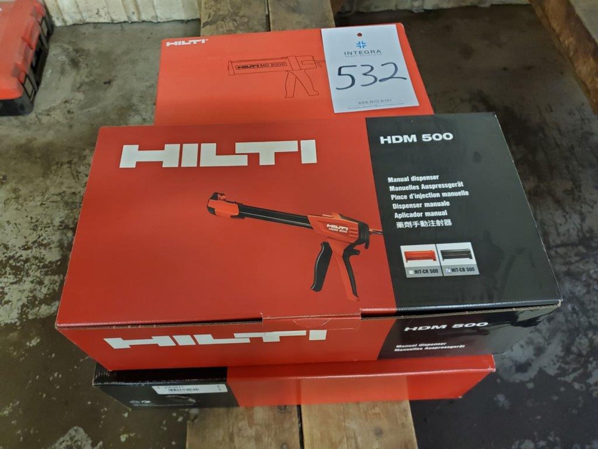 (4) New Assorted Hilti Caulk Dispensers