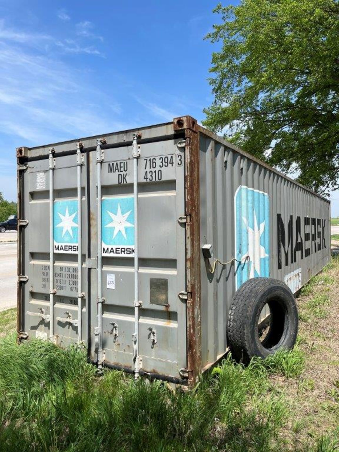 40' Conex Container with Contents