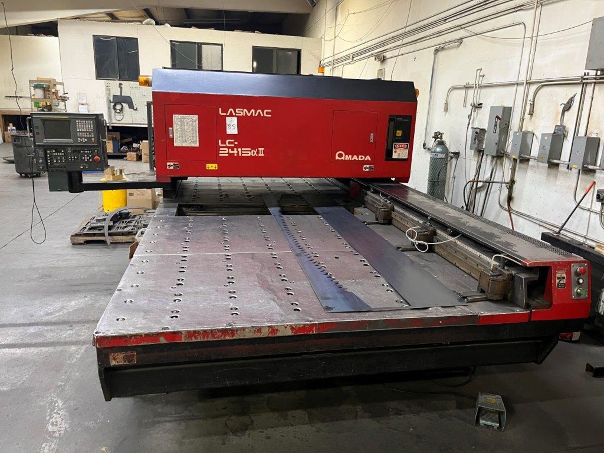 Amada LC-2415A2 1,500 Watt CNC Laser Cutting System, S/N 12415206, 1997