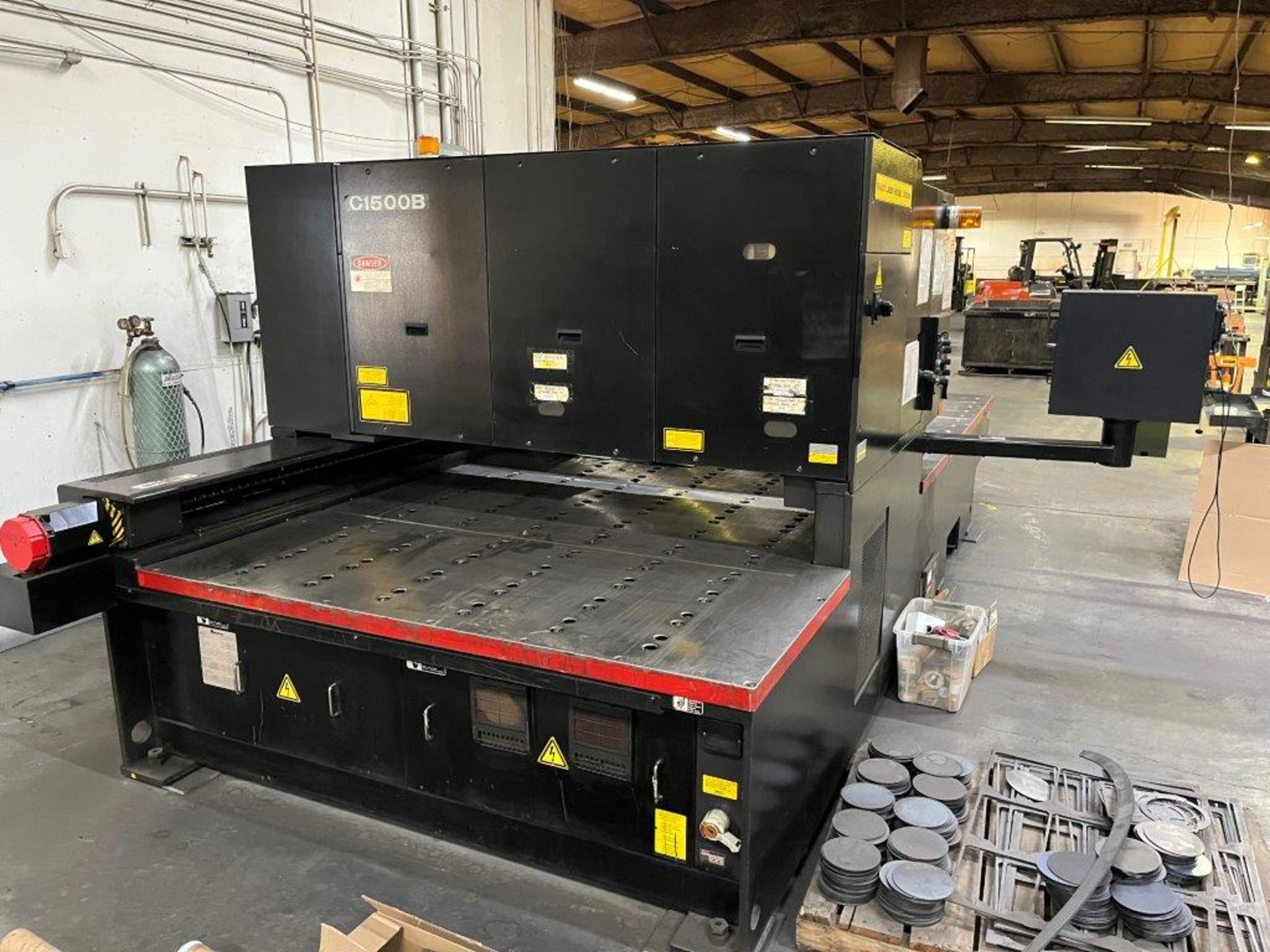 Amada LC-2415A2 1,500 Watt CNC Laser Cutting System, S/N 12415206, 1997 - Image 2 of 18