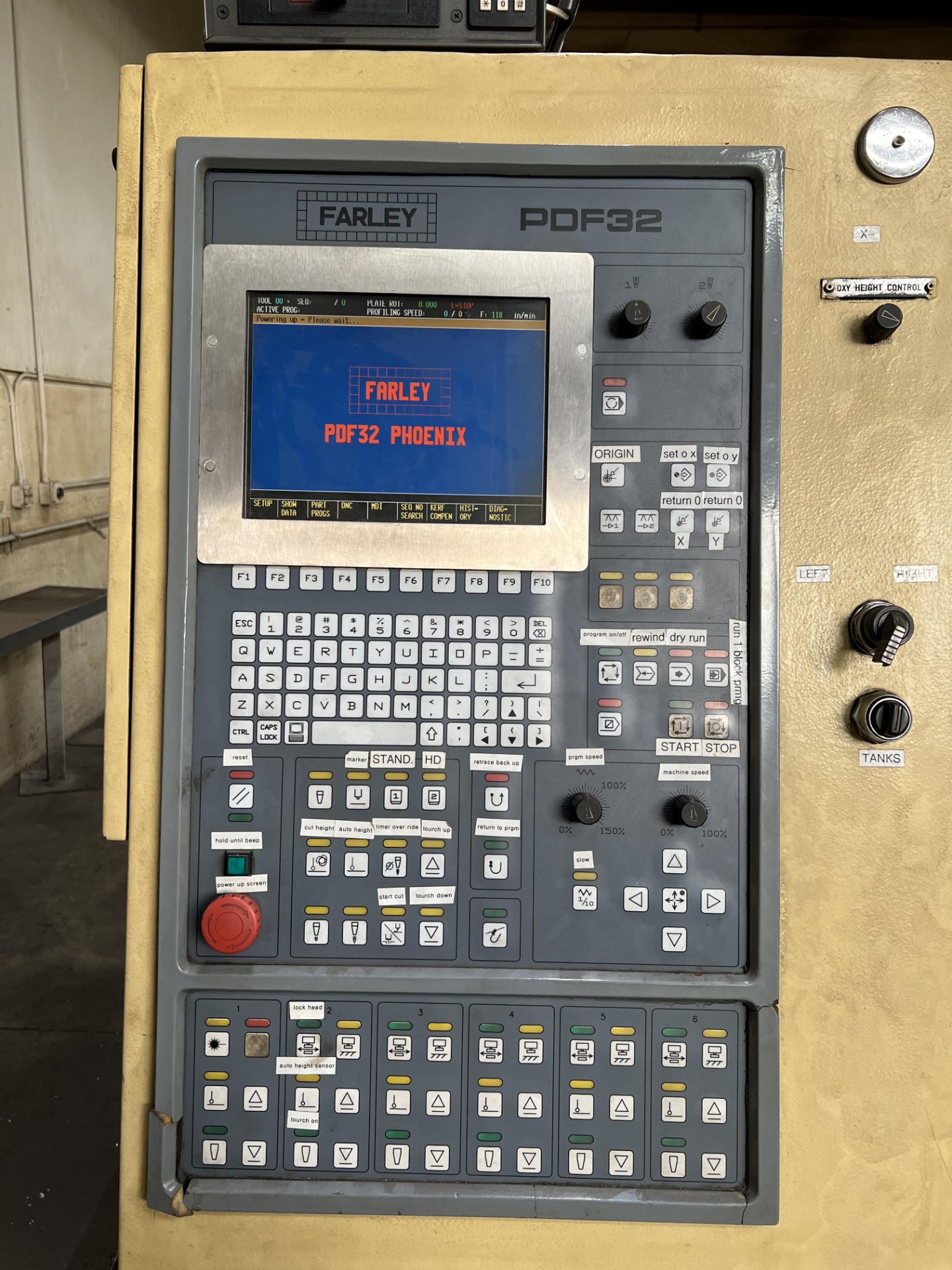 Farley Cutting Systems 4-Head High Definition Plasma Cutting System, S/N 960404, 1996 - Image 29 of 33