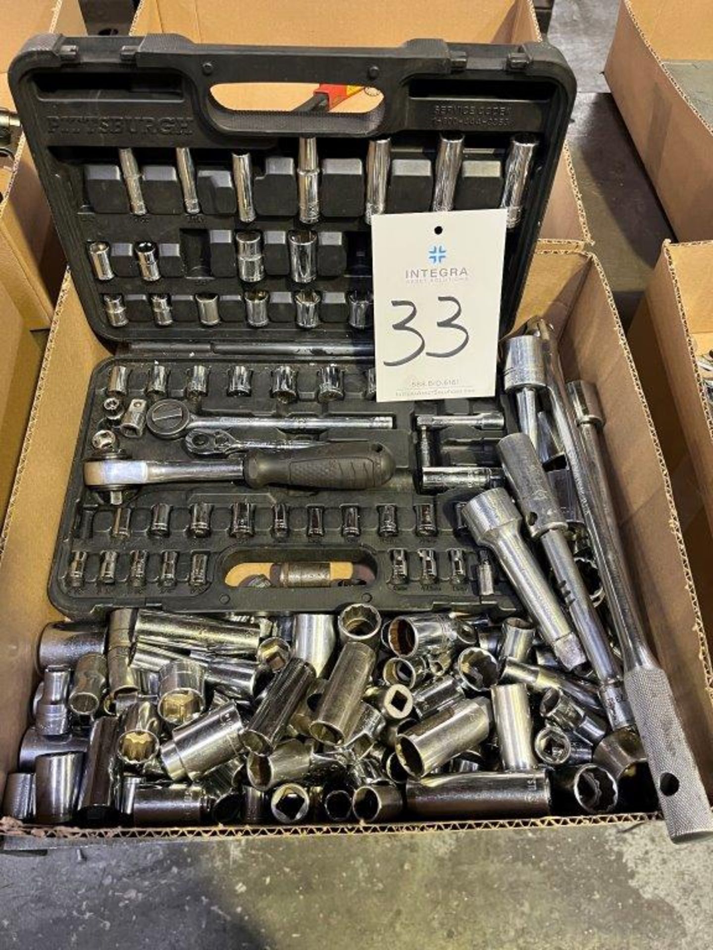 Lot of Assorted Socket Hand Tools