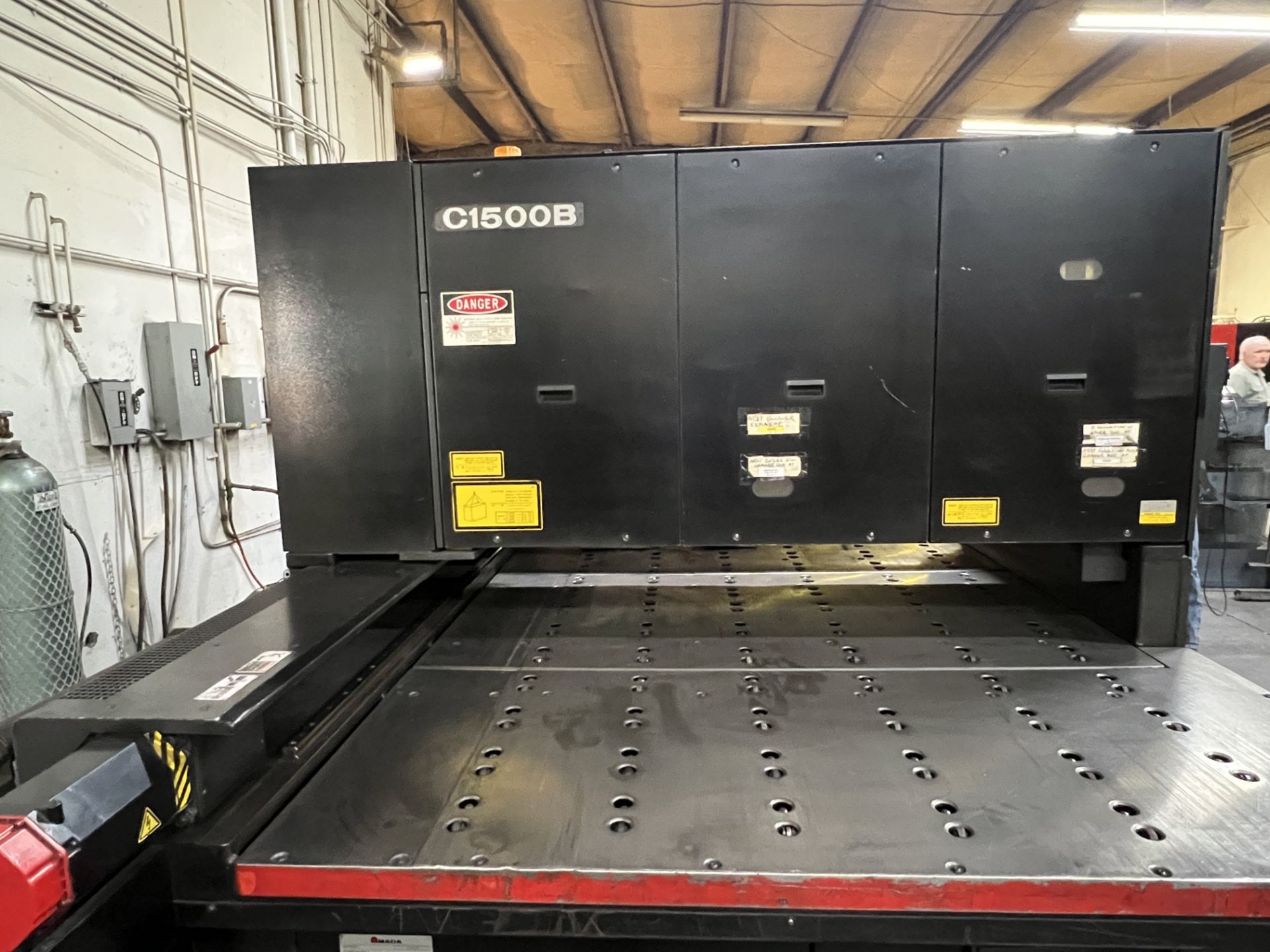 Amada LC-2415A2 1,500 Watt CNC Laser Cutting System, S/N 12415206, 1997 - Image 11 of 18