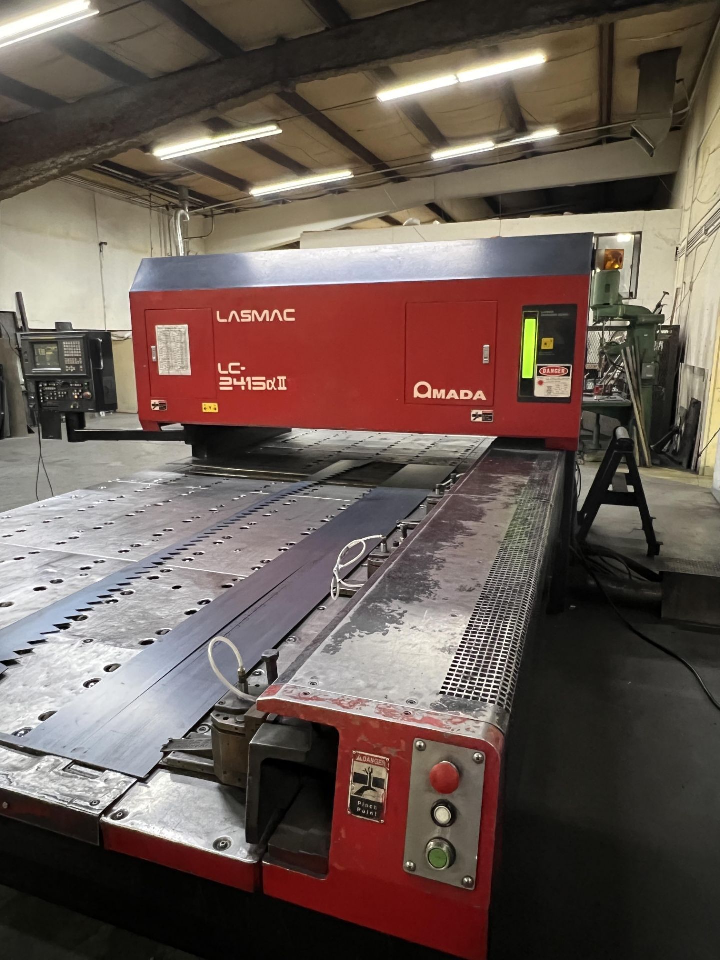 Amada LC-2415A2 1,500 Watt CNC Laser Cutting System, S/N 12415206, 1997 - Image 17 of 18