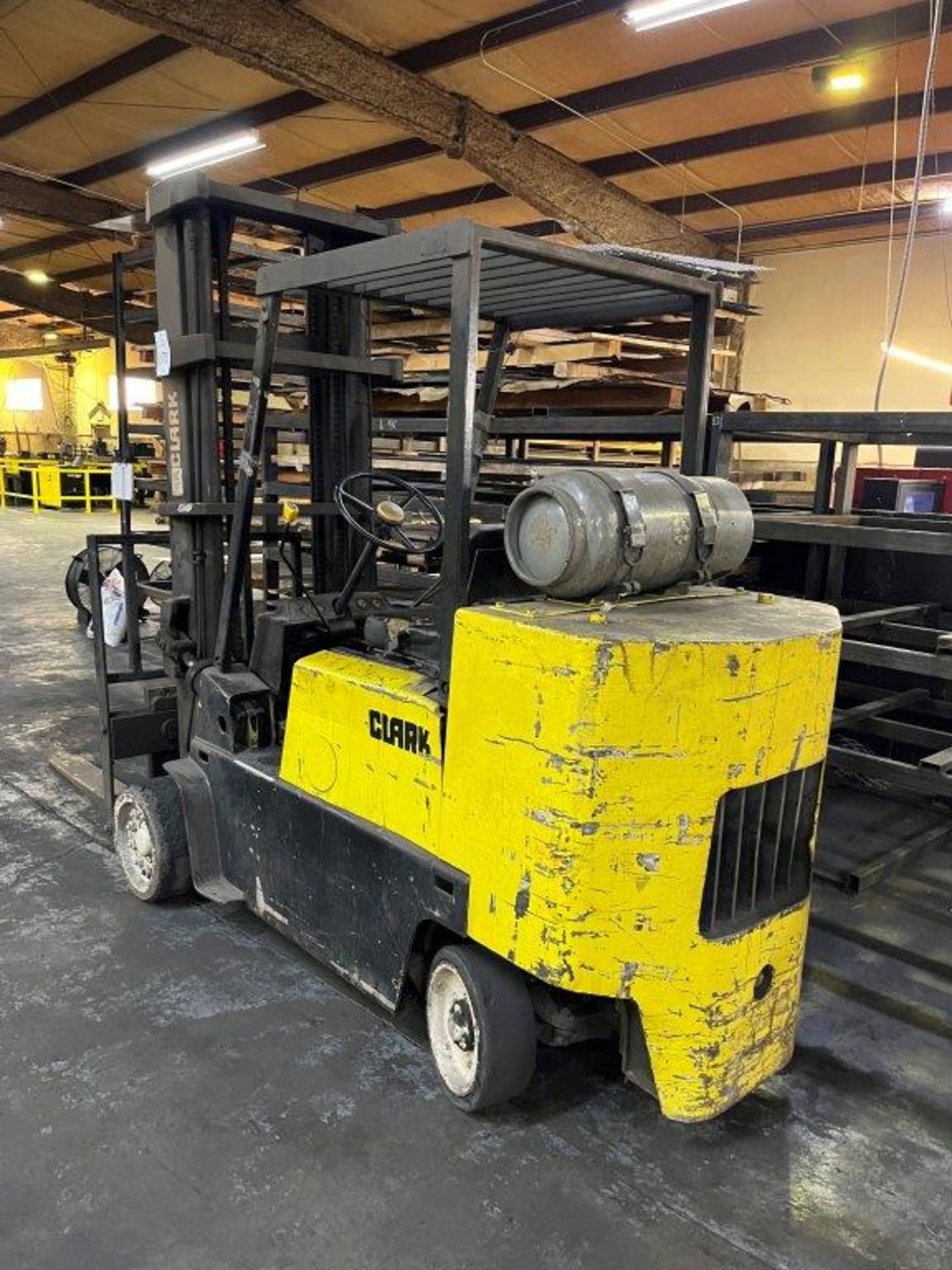 Clark C500-S100 10,000 Lb. LPG Forklift Truck - Image 2 of 5