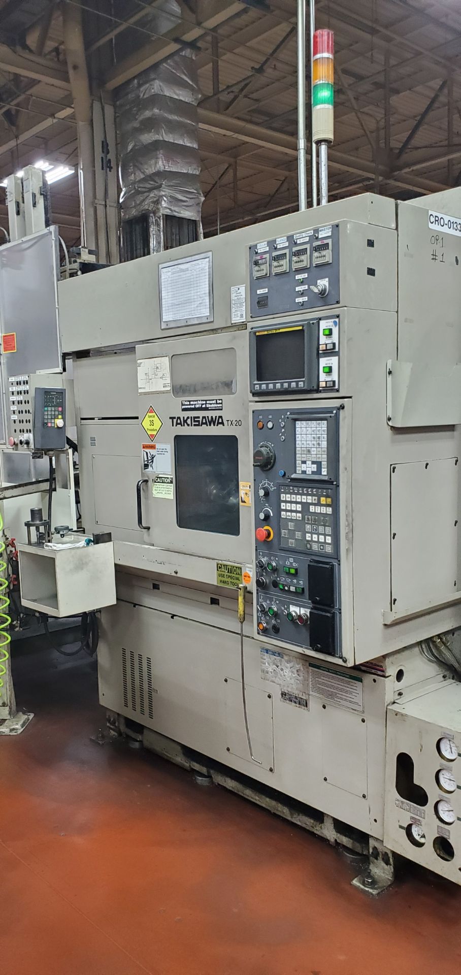 Takisawa TX-20 2-Axis CNC Lathe