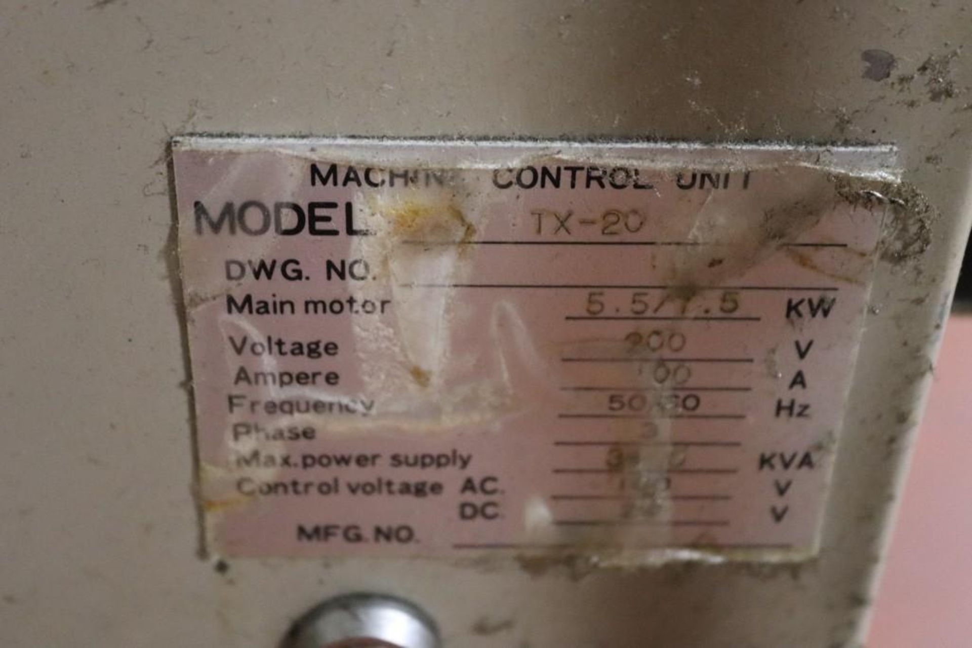 Takisawa TX-20 2-Axis CNC Lathe - Image 13 of 13