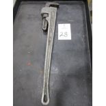 Ridge Tool 36"" Aluminum Pipe Wrench