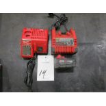 Milwaukee 48-591801 Charging Base w/ M-18 Battery