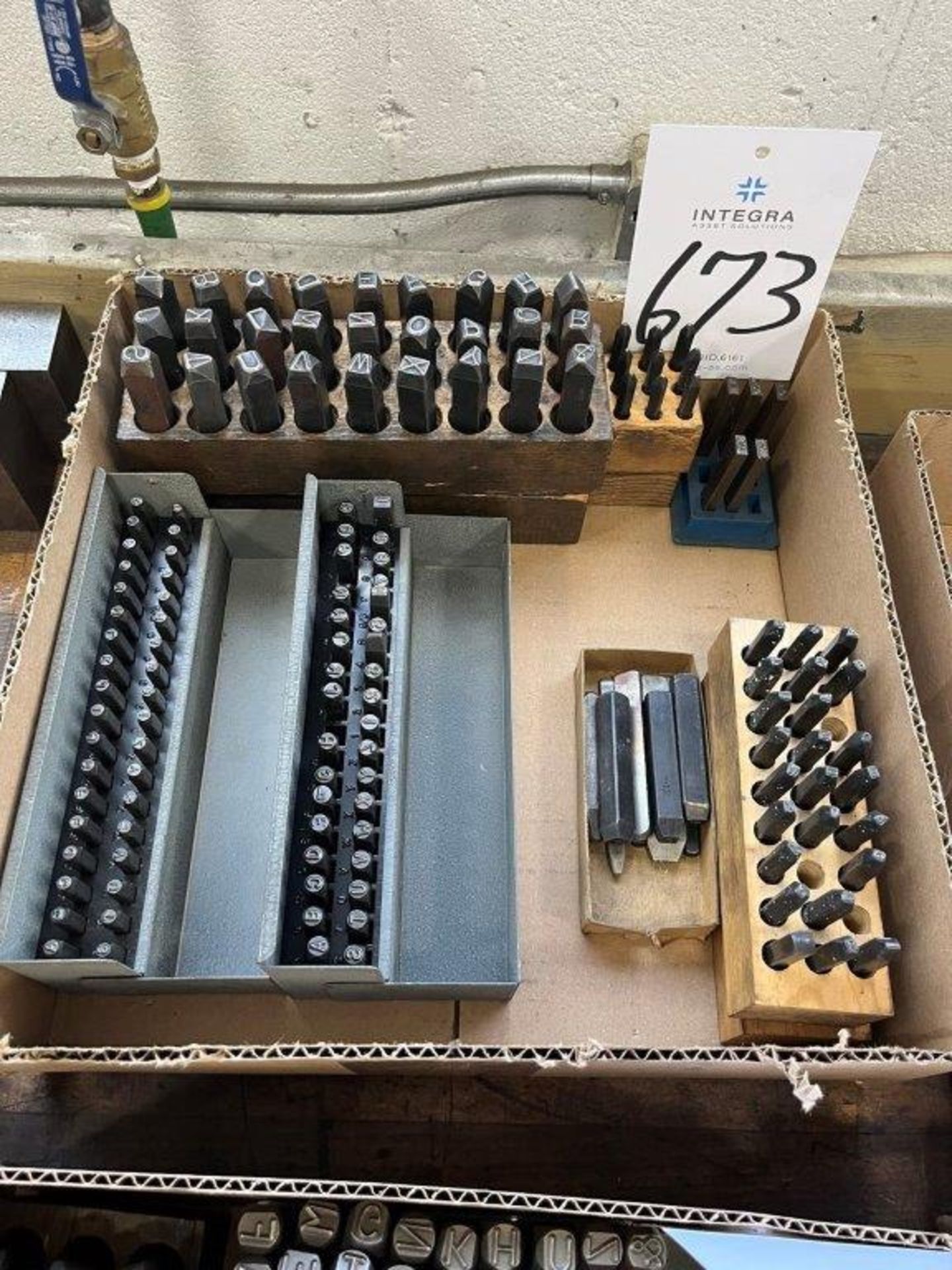 Lot of Steel Stamp Tooling