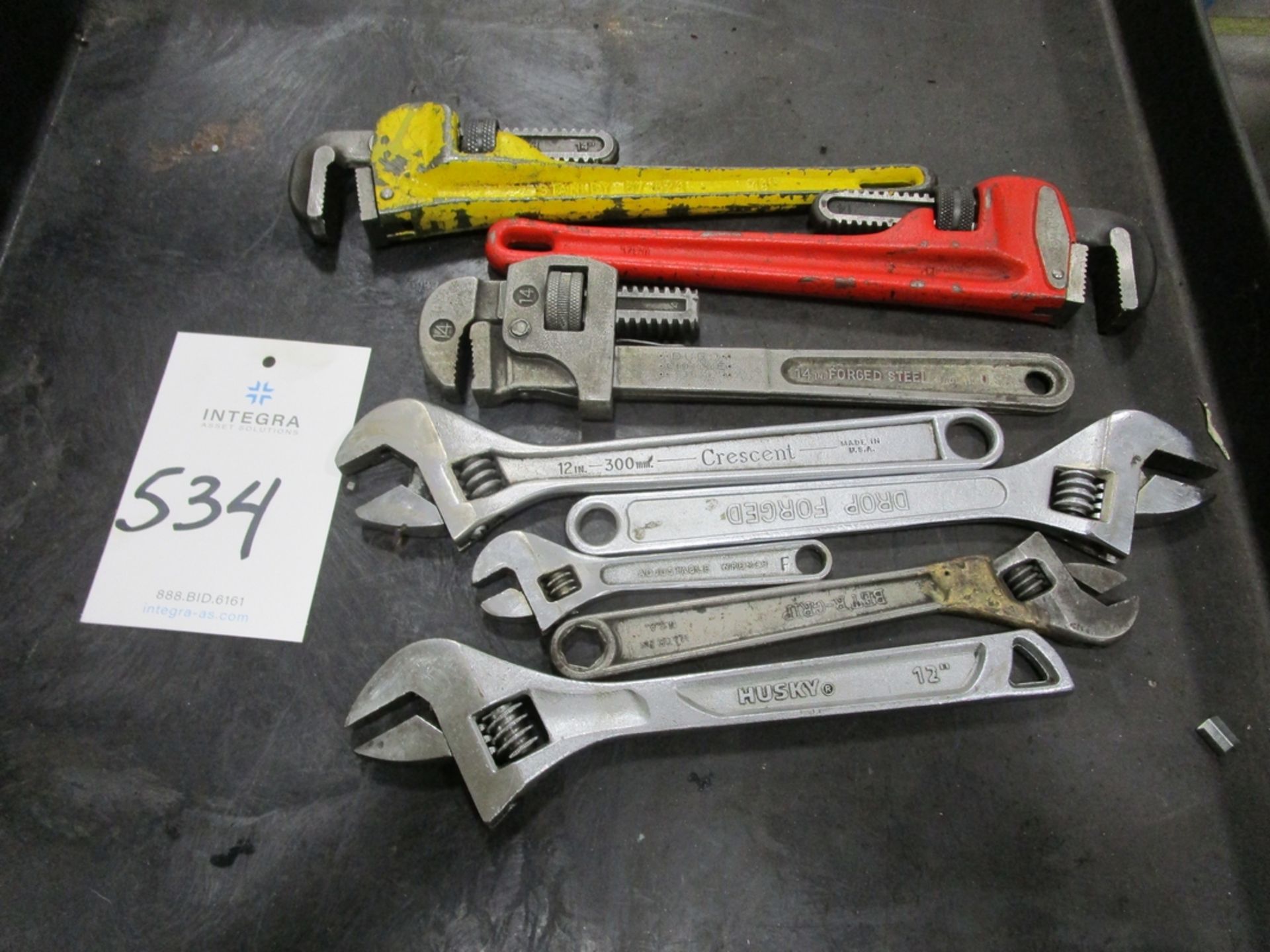 Assorted Adjustable Wrenches - Image 2 of 2