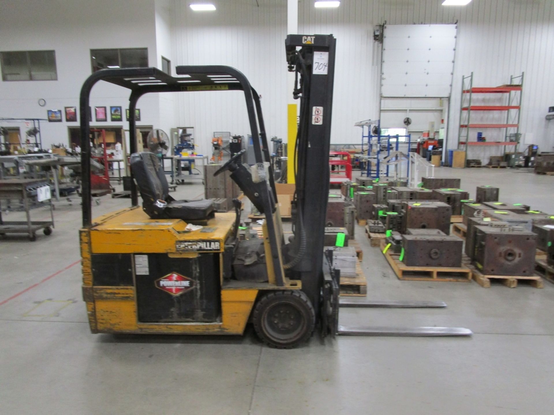 CAT EP18T36A 3,500-Lb Electric Forklift Truck
