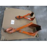 (2) Bermer Die Lifting Tongs