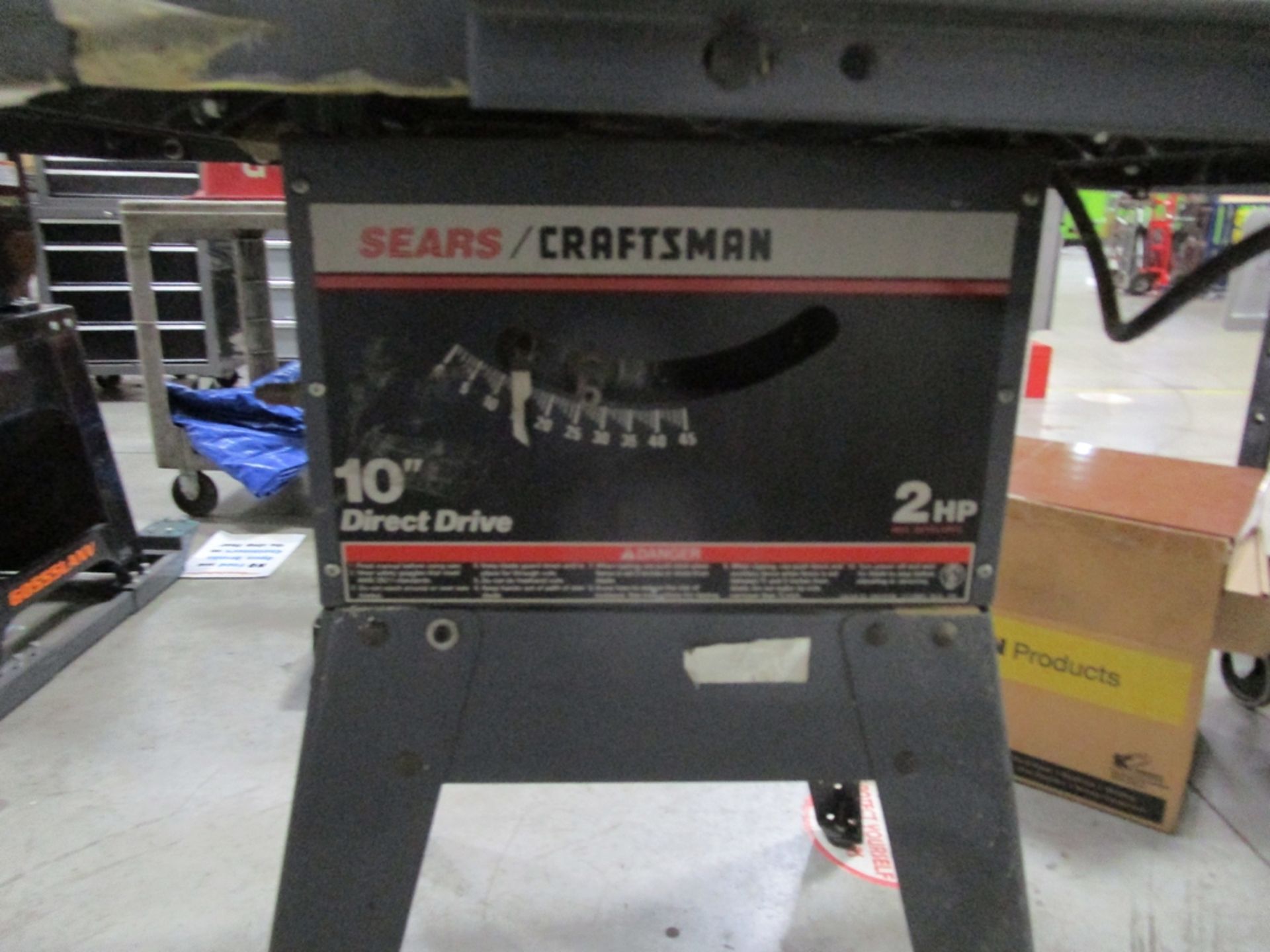 Craftsman 10" Direct Drive Table Saw - Image 2 of 3