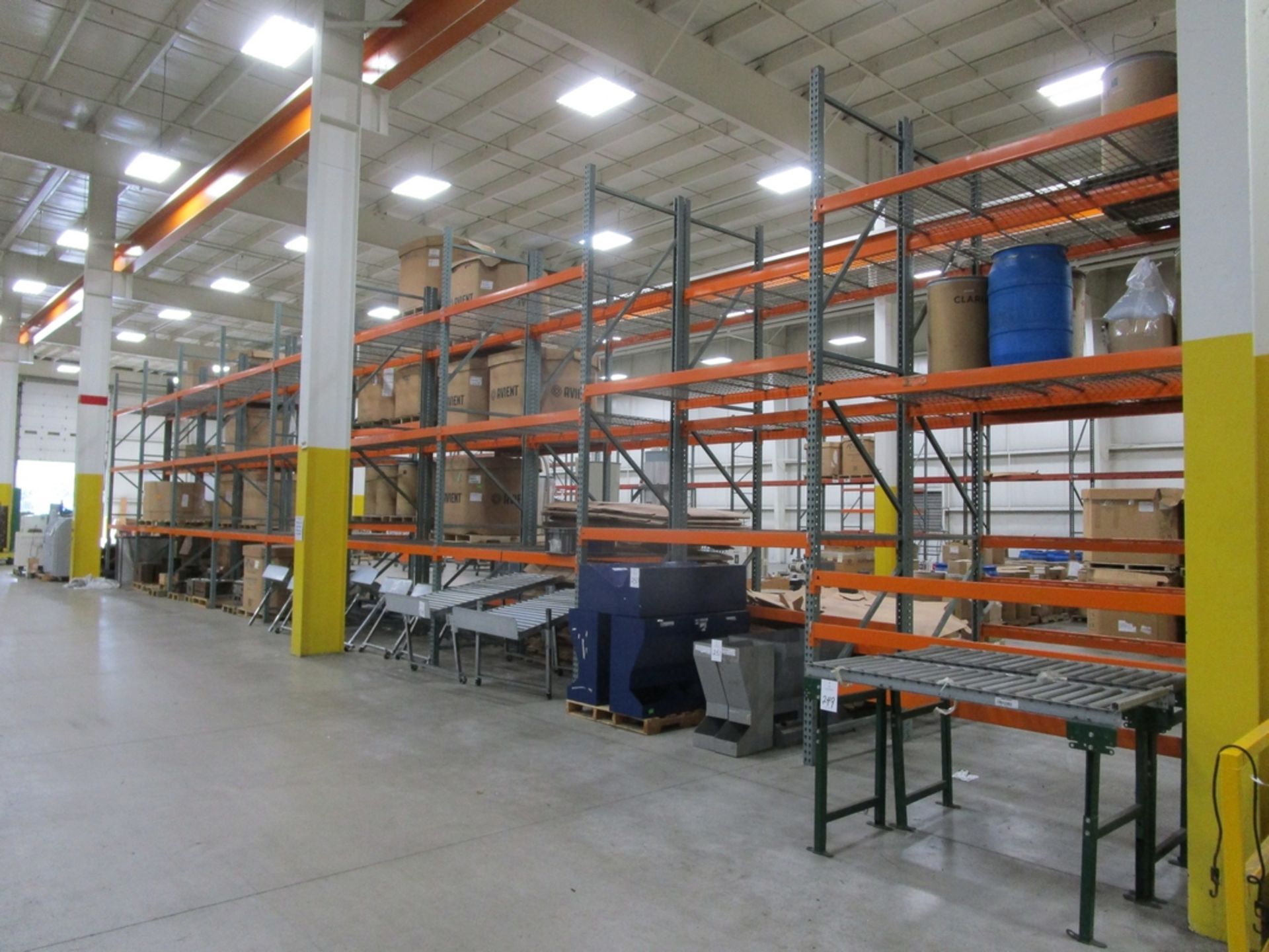 (9) Sections of Pallet Racking, 96"W x 192"H