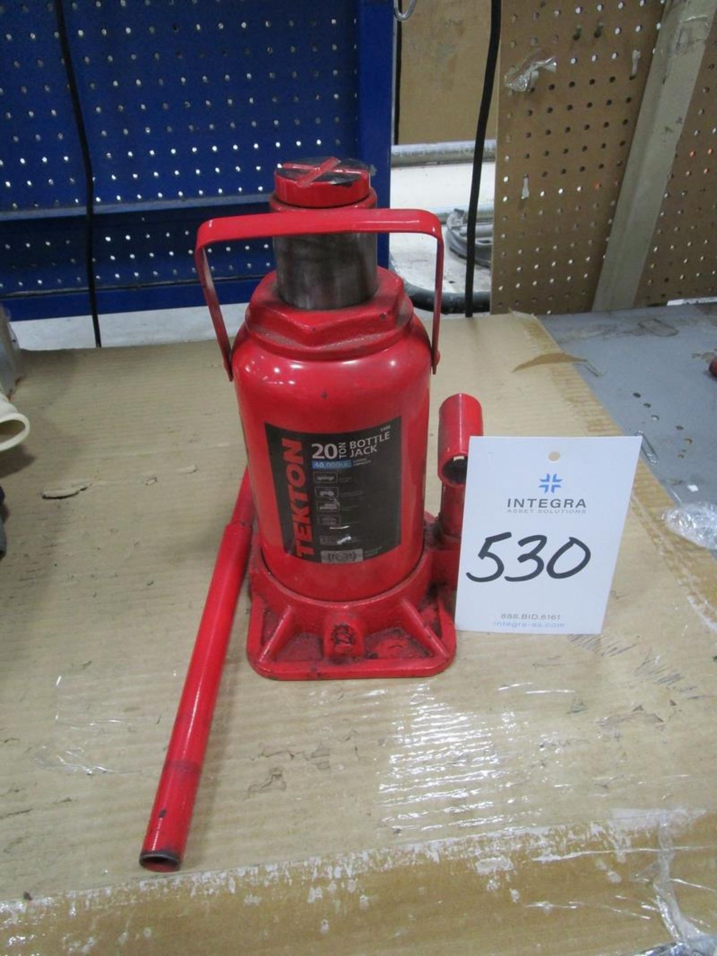 Tekton S495 20-Ton Hydraulic Bottle Jack