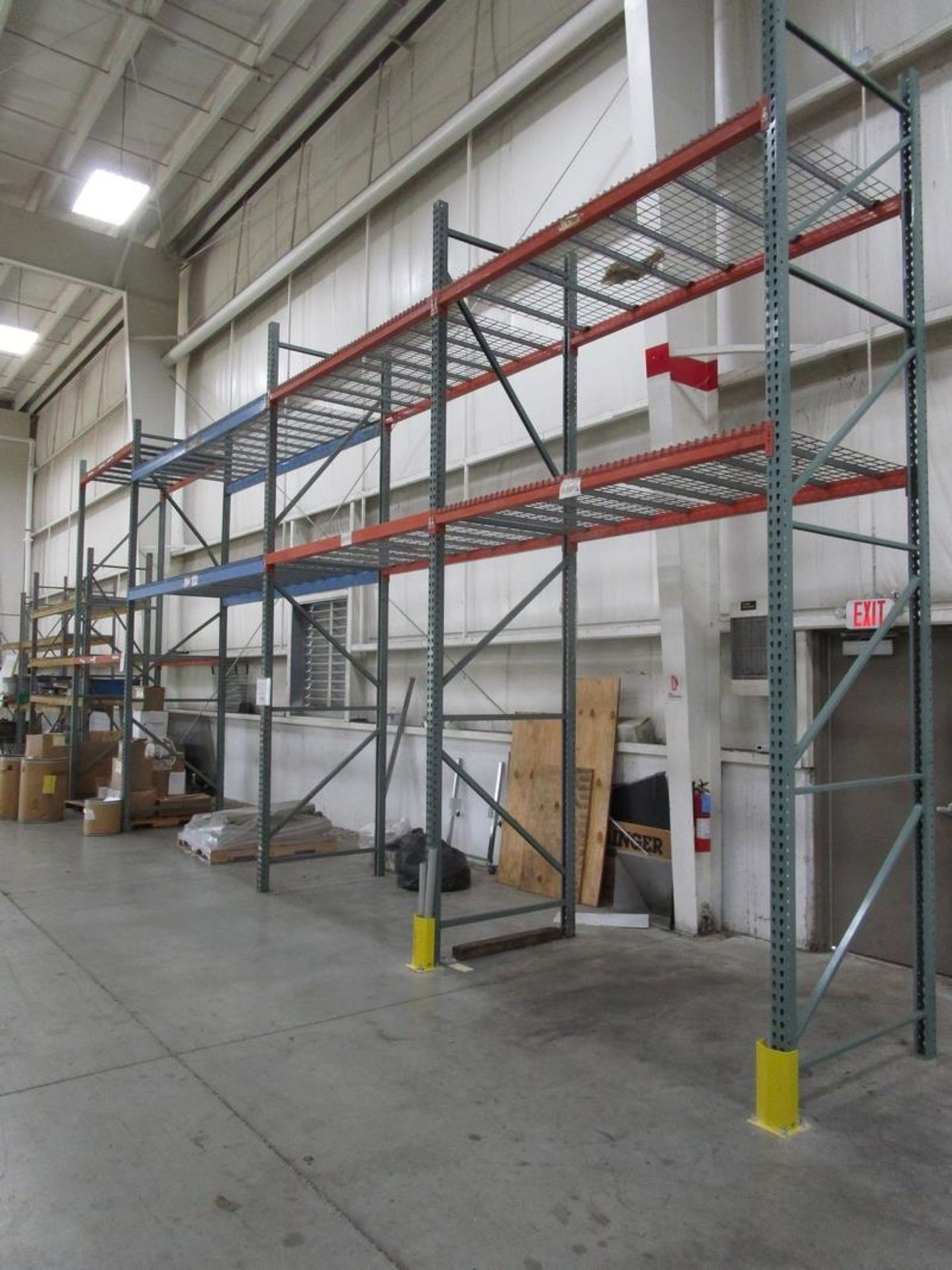 (9) Sections of Pallet Racking