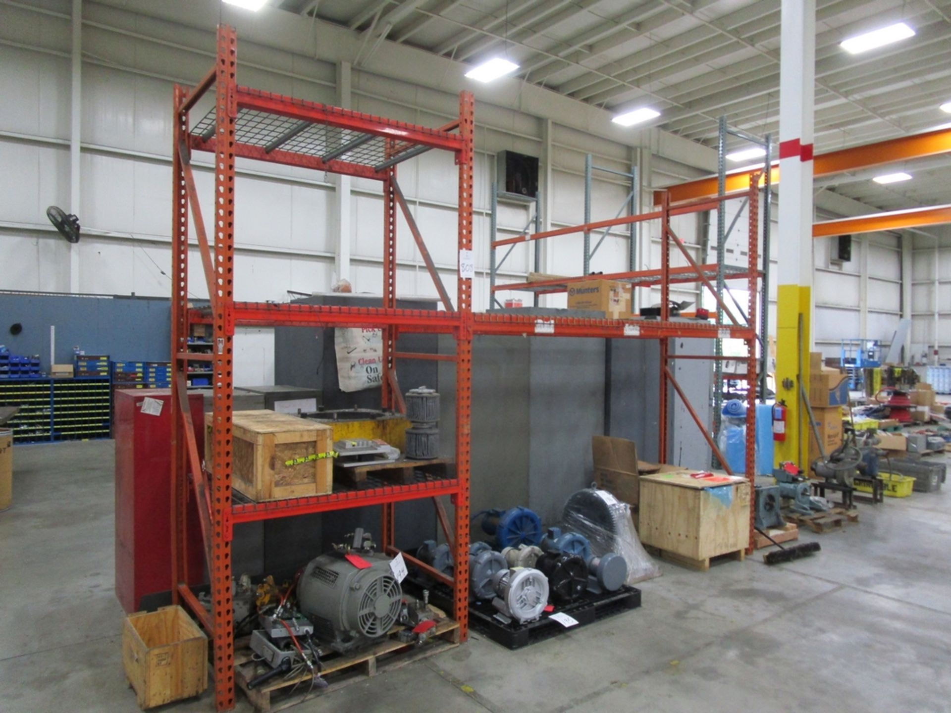 (1) Section of Pallet Racking