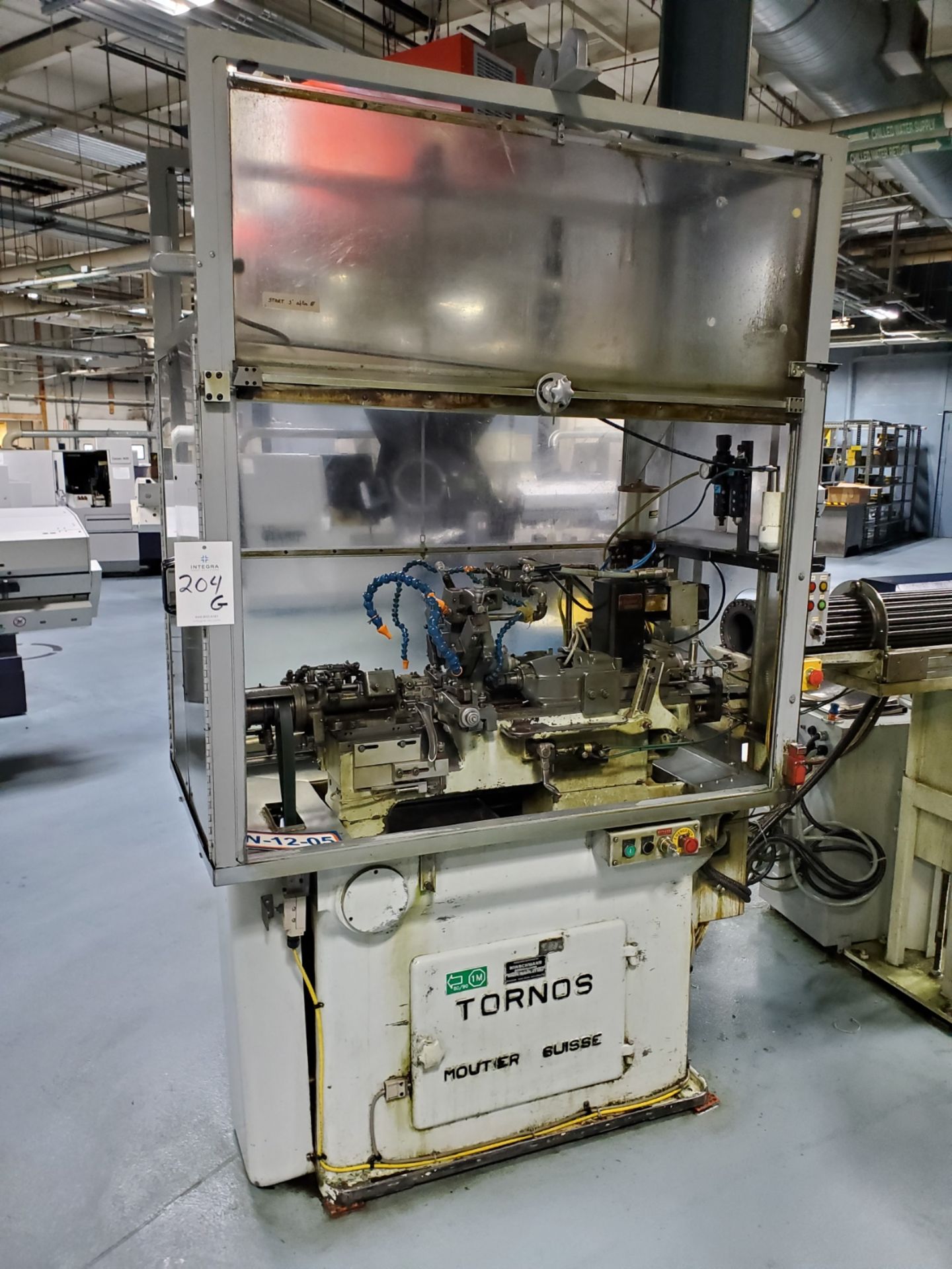 Tornos #M-7 Single Spindle Screw Machine, w/ Bar Feed