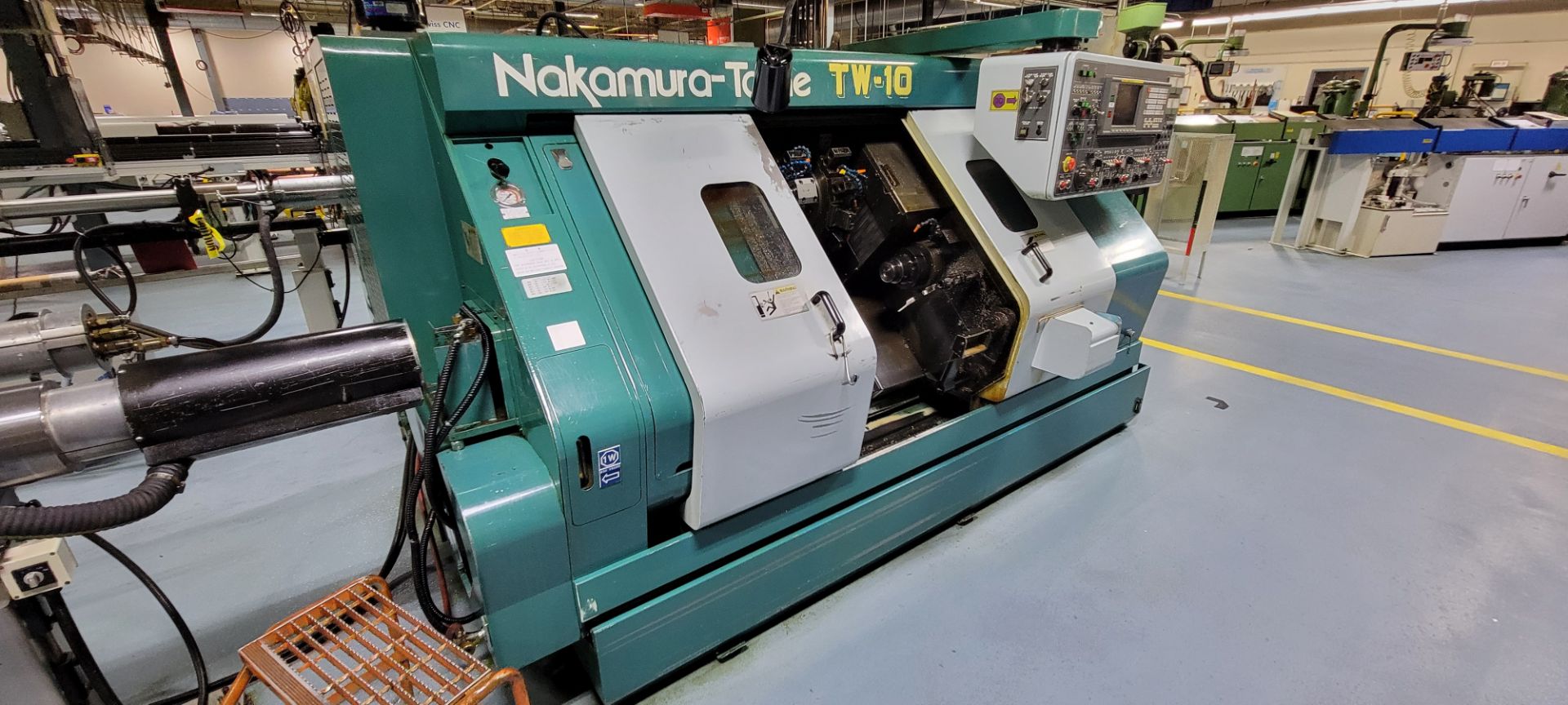 Nakamura Tome TW-10MM 6-Axis CNC Turning Center - Image 3 of 12