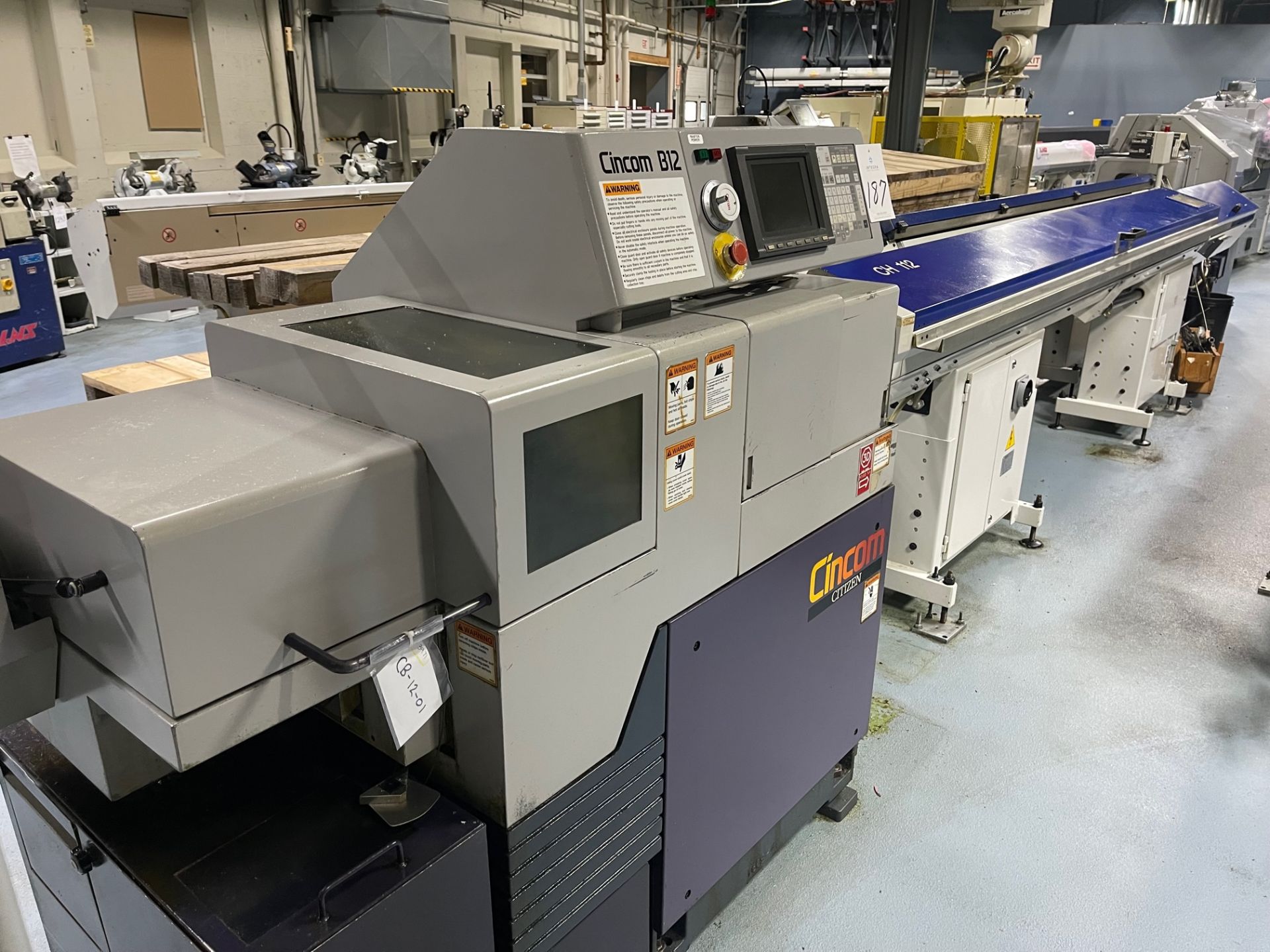 Citizen Cincom B-12 Swiss-Type Automatic CNC Lathe