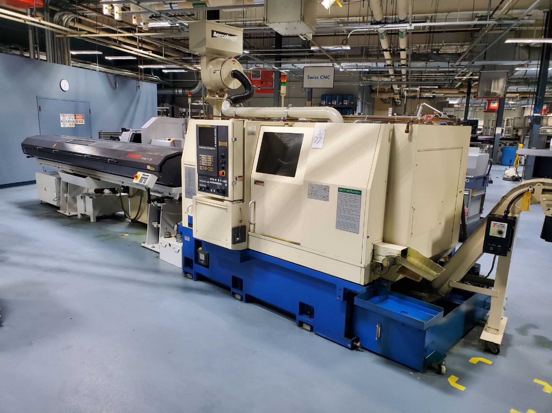 Tsugami BH38SY Multi-Axis Swiss-Type CNC Lathe