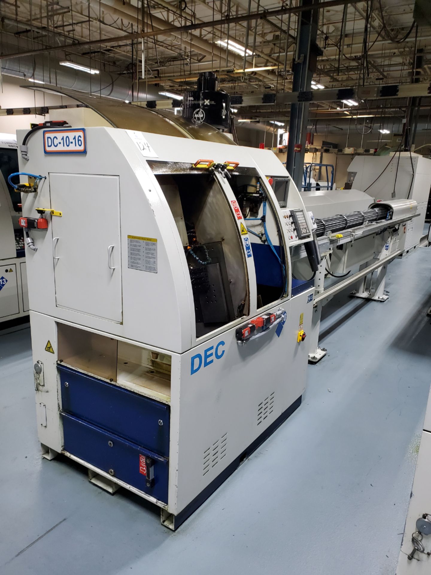 Tornos Bechler Deco 2000/10 9-Axis Sliding Headstock CNC Swiss-Type Screw Machine - Image 3 of 14