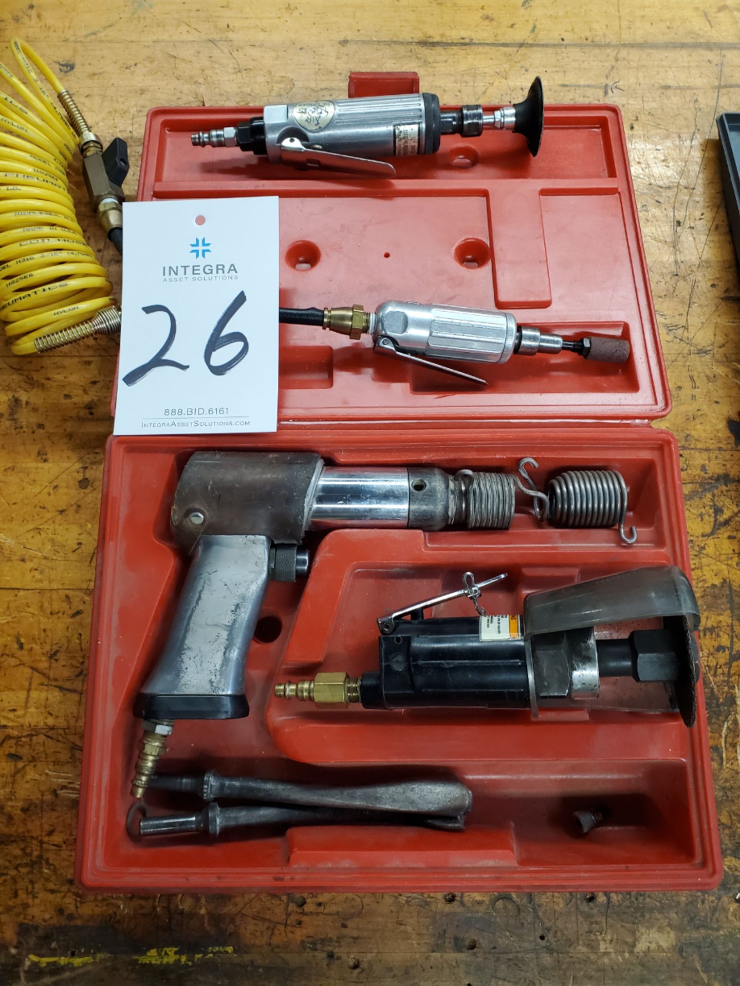 (4) Assorted Pneumatic Tools