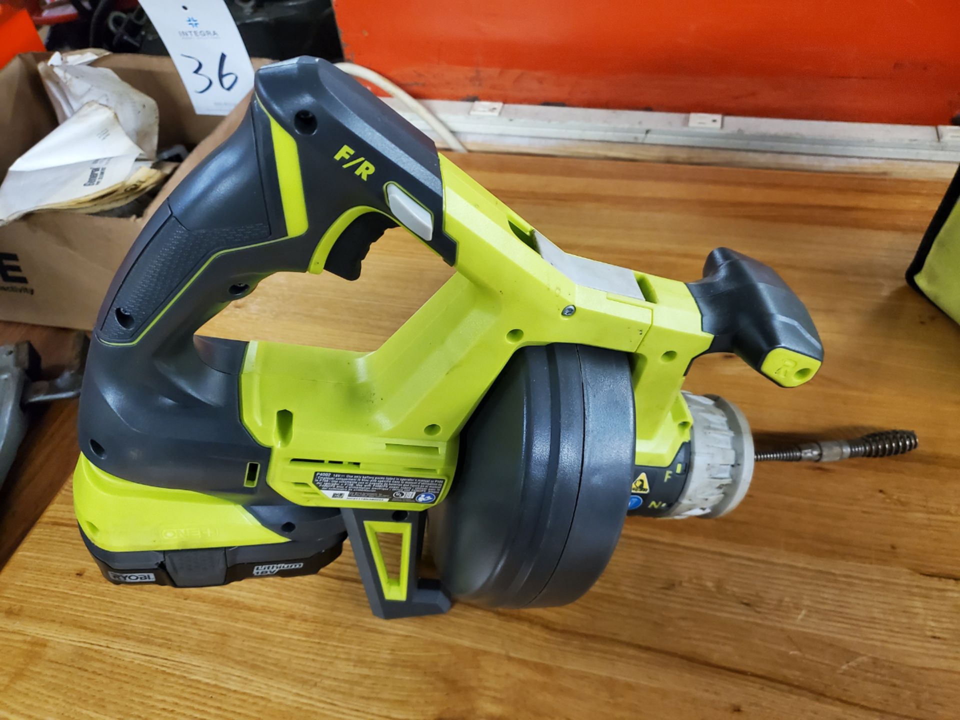 Ryobi P4002 Cordless Power Drain Cleaner - Image 3 of 3