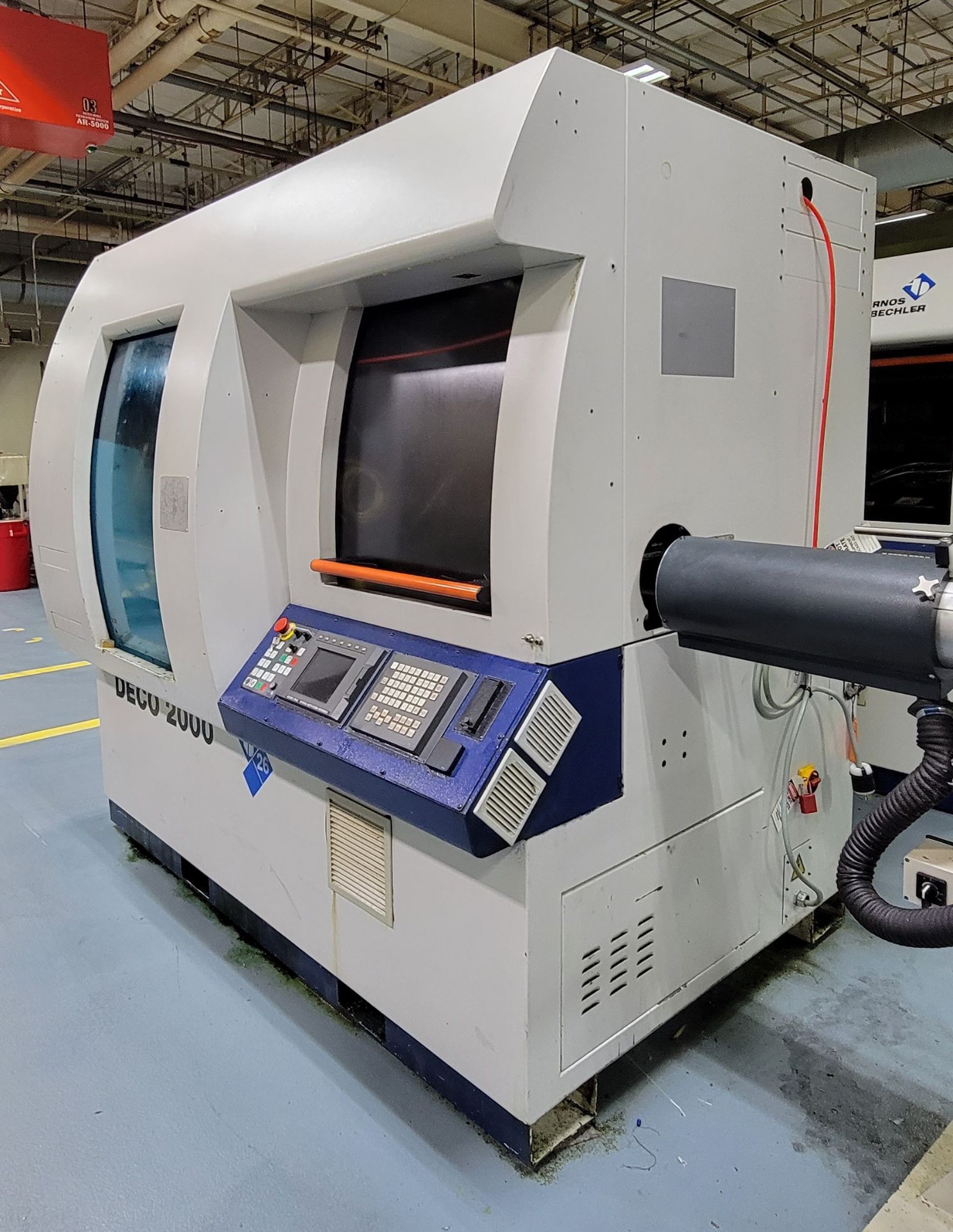 Tornos Bechler Deco 2000/26 10-Axis Sliding Headstock CNC Swiss-Type Screw Machine (NOT OPERABLE, PA - Image 2 of 9