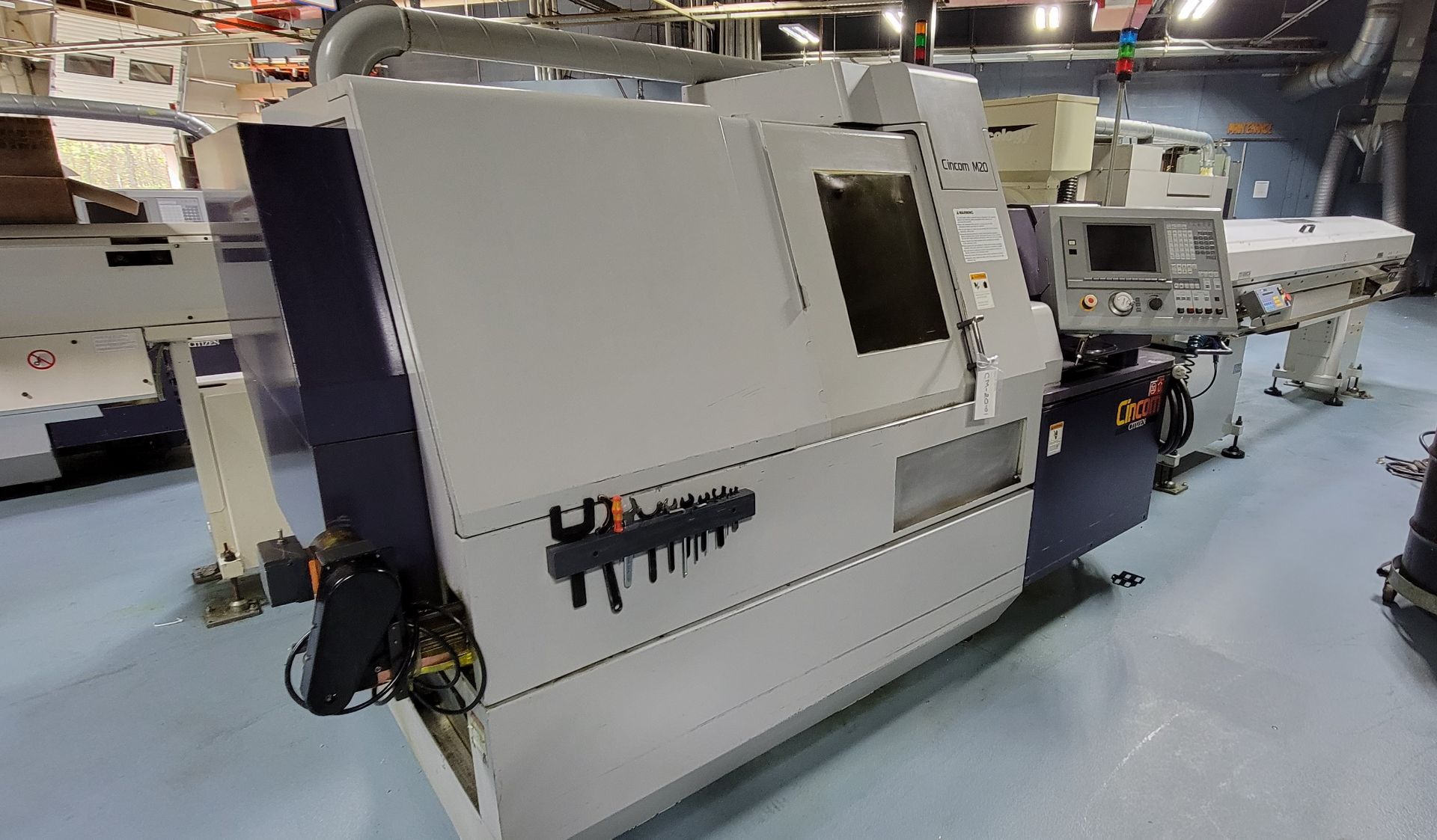 Citizen Cincom M-20 III Swiss-Type CNC Lathe - Image 9 of 12