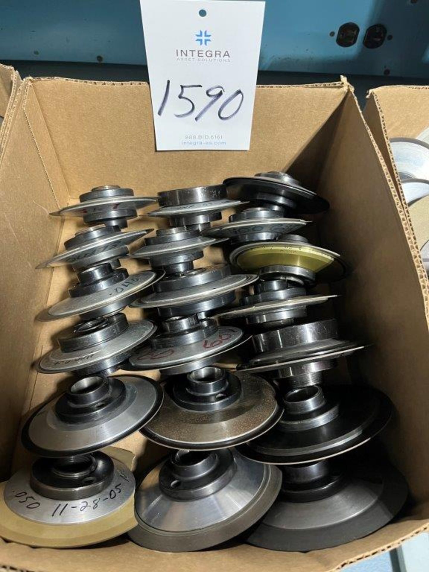 Lot of Assorted Grinding Wheels and Arbors