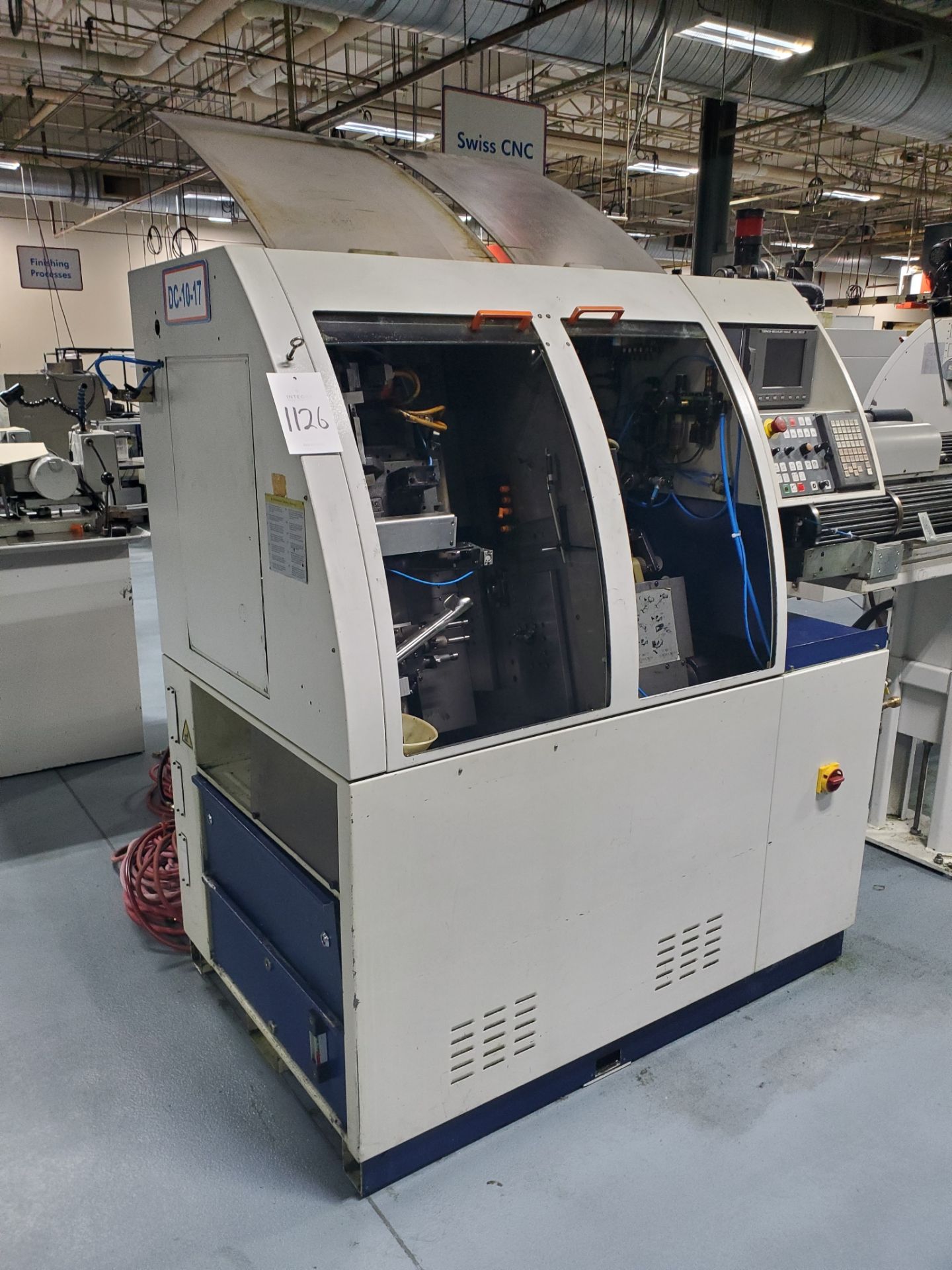 NOT OPERABLE - Tornos Bechler Deco 2000/10 10-Axis Sliding Headstock CNC Swiss-Type Screw Machine - Image 3 of 14