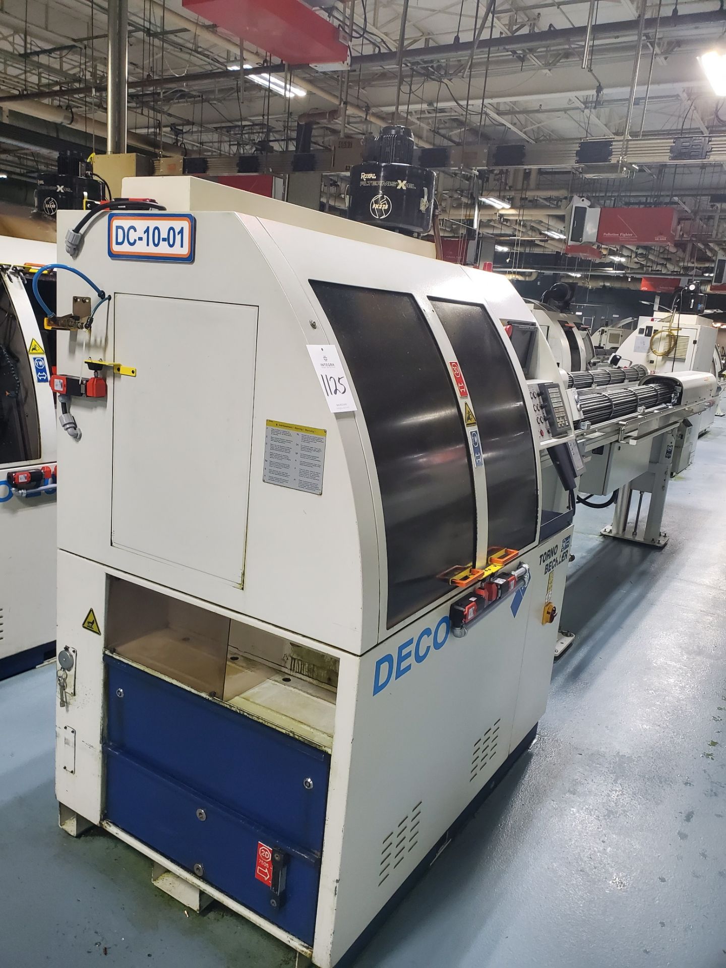 Tornos Bechler Deco 2000/10 9-Axis Sliding Headstock CNC Swiss-Type Screw Machine - Image 11 of 16