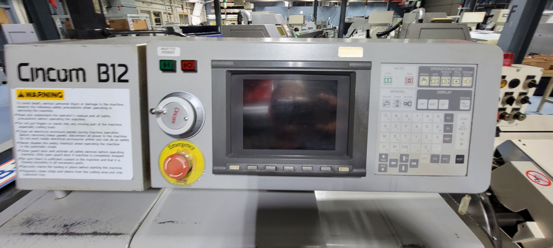 Citizen Cincom B-12 Swiss-Type Automatic CNC Lathe - Image 8 of 10